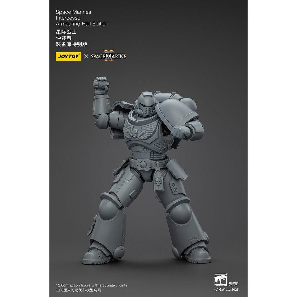 Warhammer 40k: Intercessor (Armouring Hall Edition, Spacemarine 2)-Actionfiguren-JoyToy-Mighty Underground