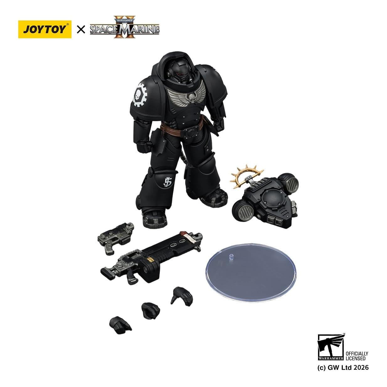 Warhammer 40k: Iron Hands Heavy Intercessor (Game Edition, Spacemarine 2)-Actionfiguren-JoyToy-Mighty Underground