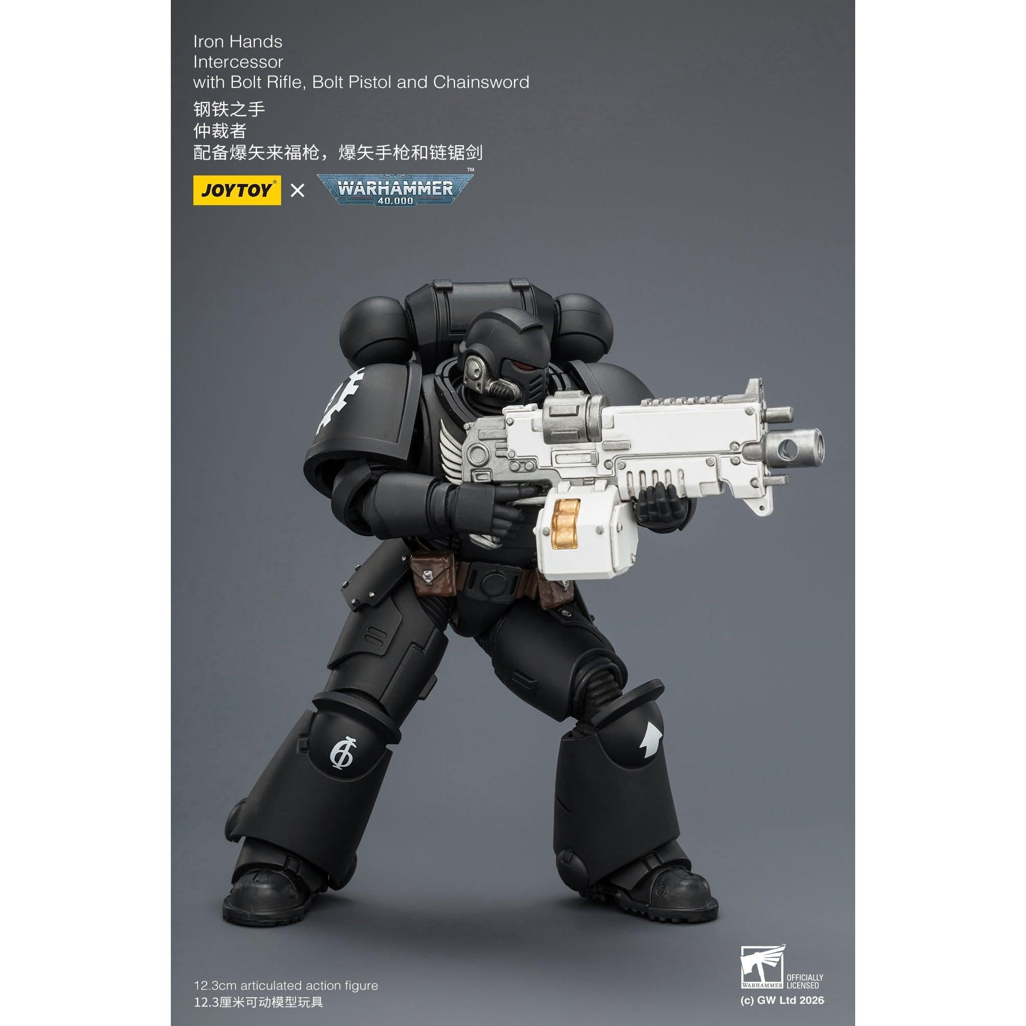 Warhammer 40k: Iron Hands Intercessor-Actionfiguren-JoyToy-Mighty Underground