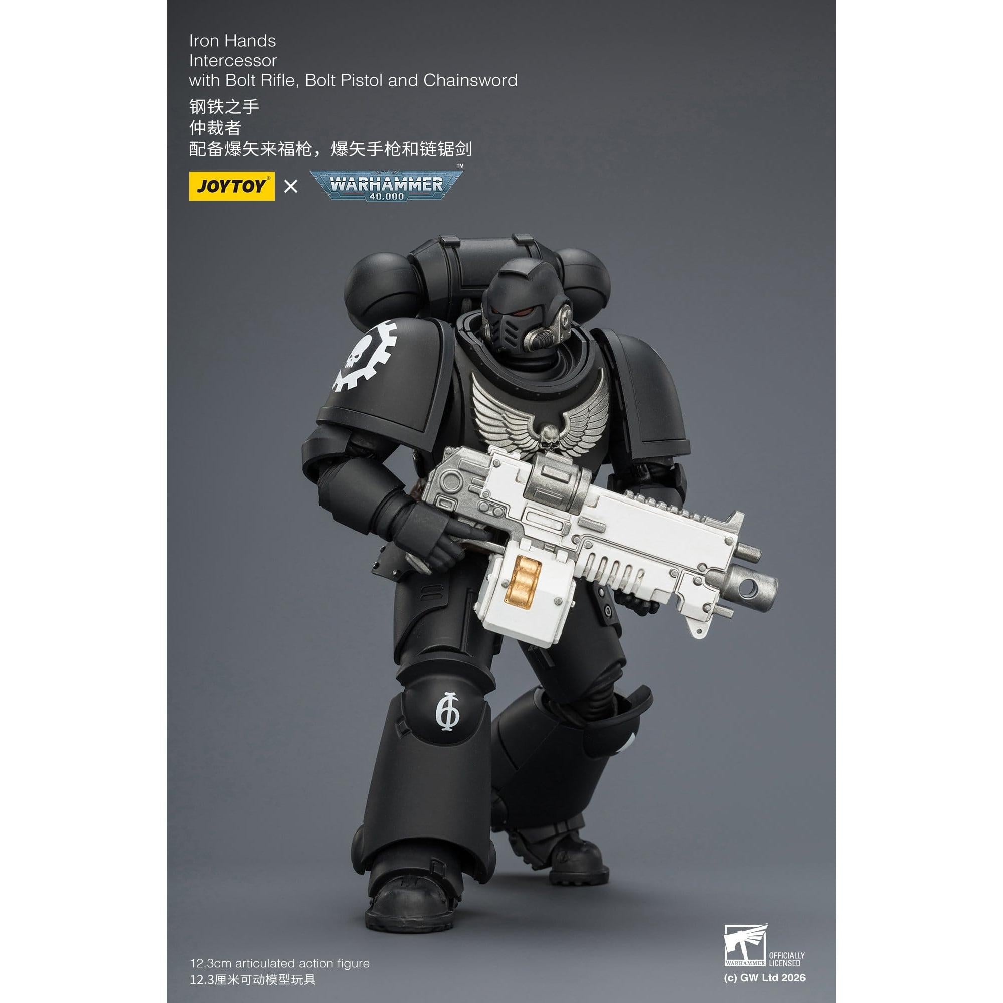 Warhammer 40k: Iron Hands Intercessor-Actionfiguren-JoyToy-Mighty Underground