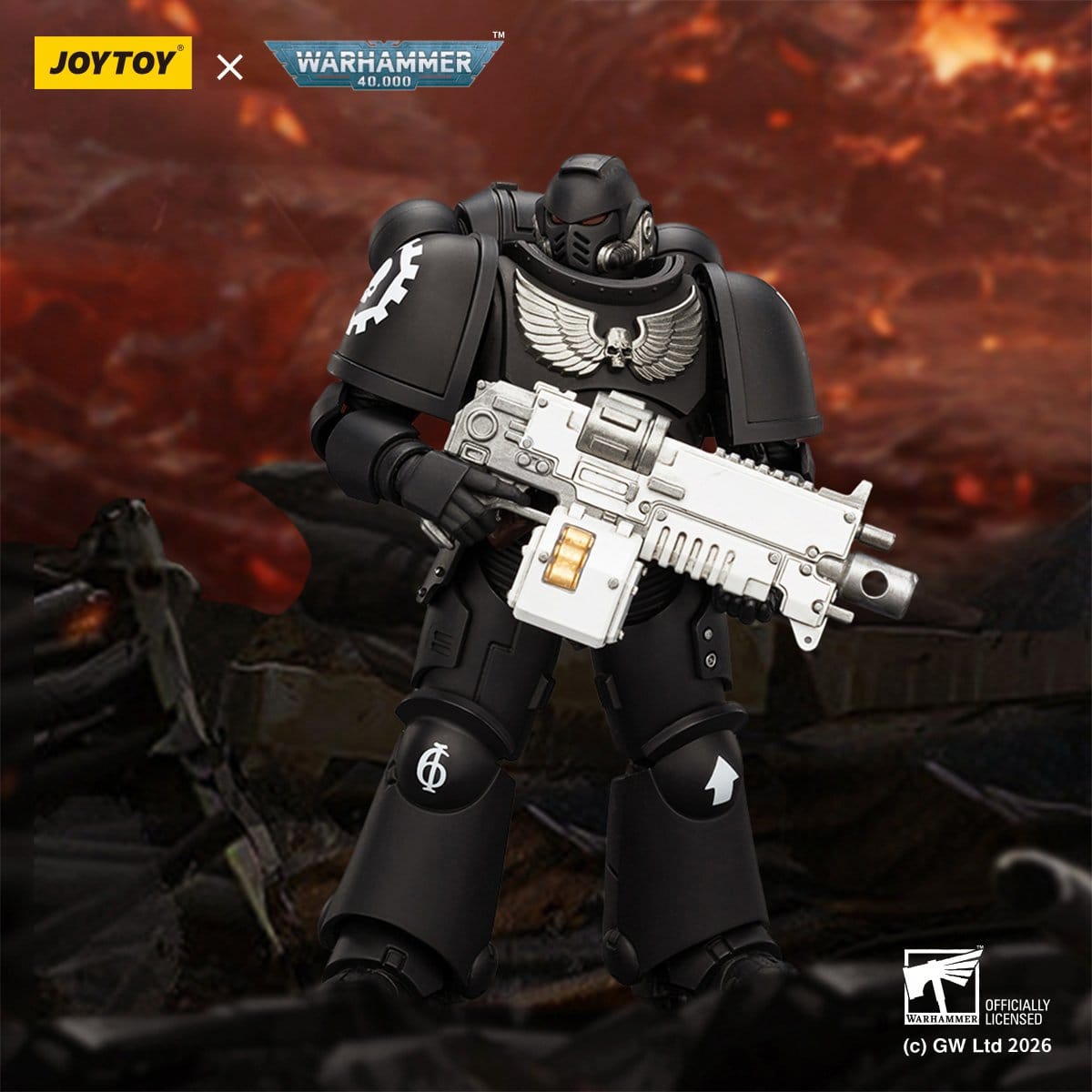 Warhammer 40k: Iron Hands Intercessor-Actionfiguren-JoyToy-Mighty Underground