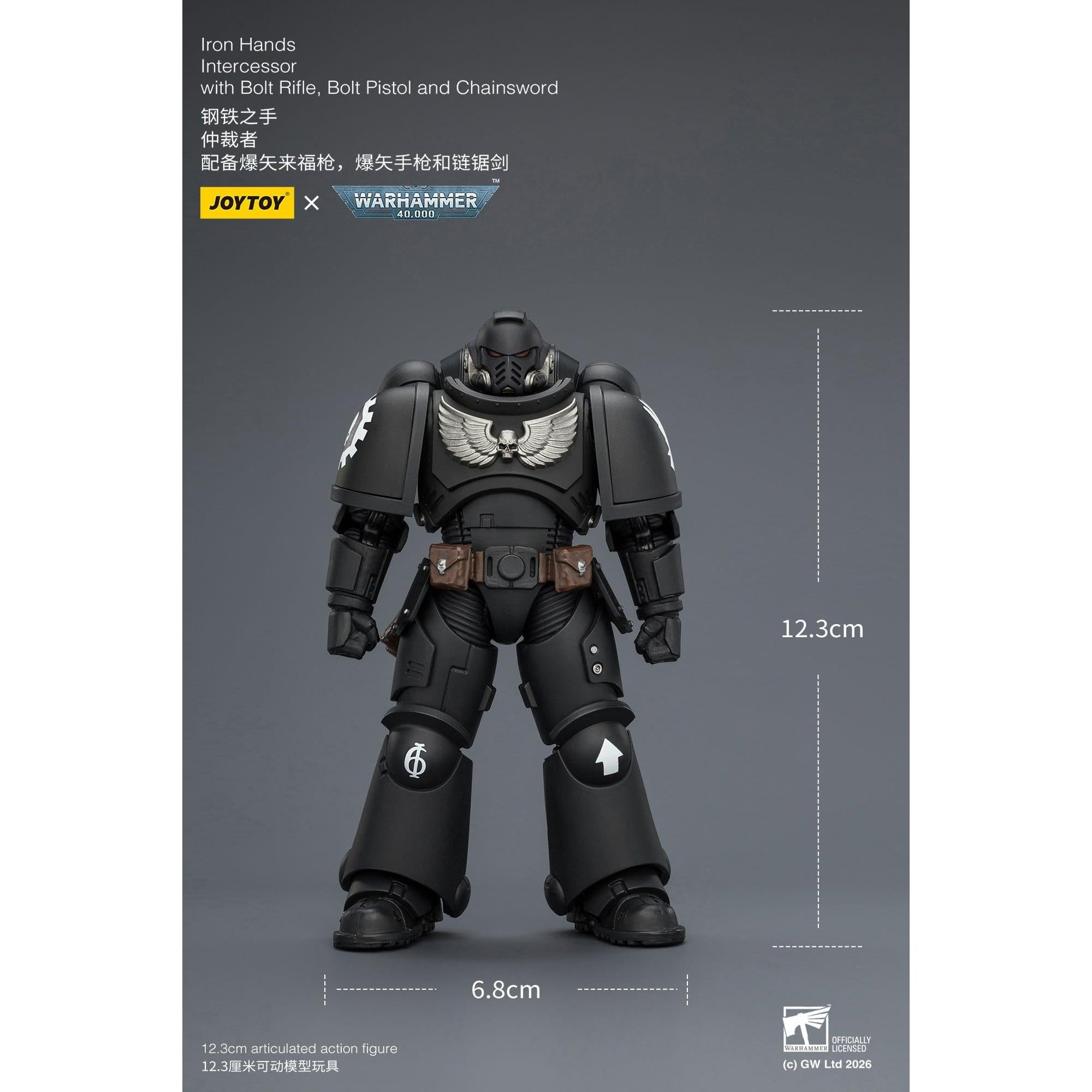 Warhammer 40k: Iron Hands Intercessor-Actionfiguren-JoyToy-Mighty Underground