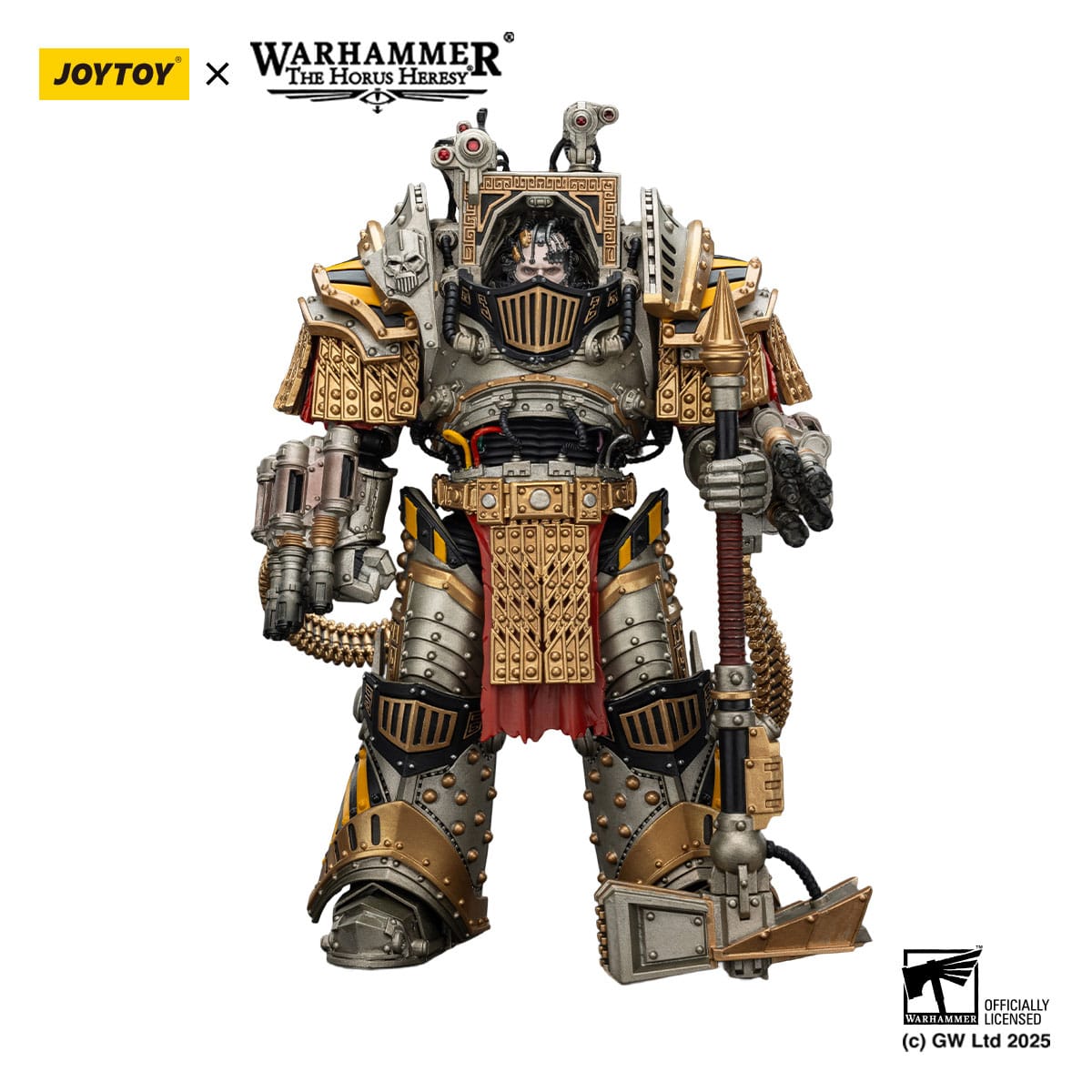 Warhammer 40k: Iron Warriors Perturabo Primarch of the lVth Legion (The Horus Heresy)-Actionfiguren-JoyToy-Mighty Underground