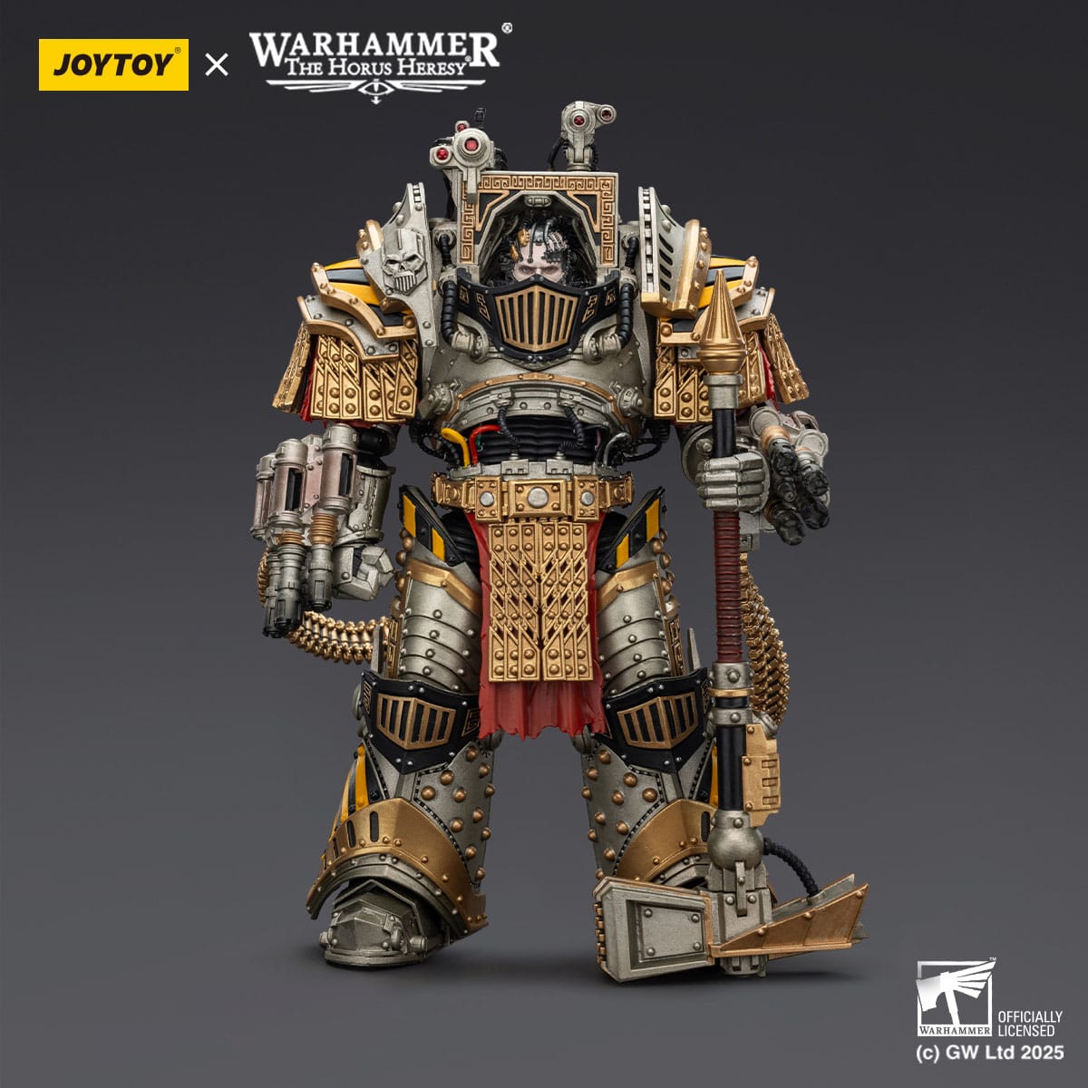 Warhammer 40k: Iron Warriors Perturabo Primarch of the lVth Legion (The Horus Heresy)-Actionfiguren-JoyToy-Mighty Underground