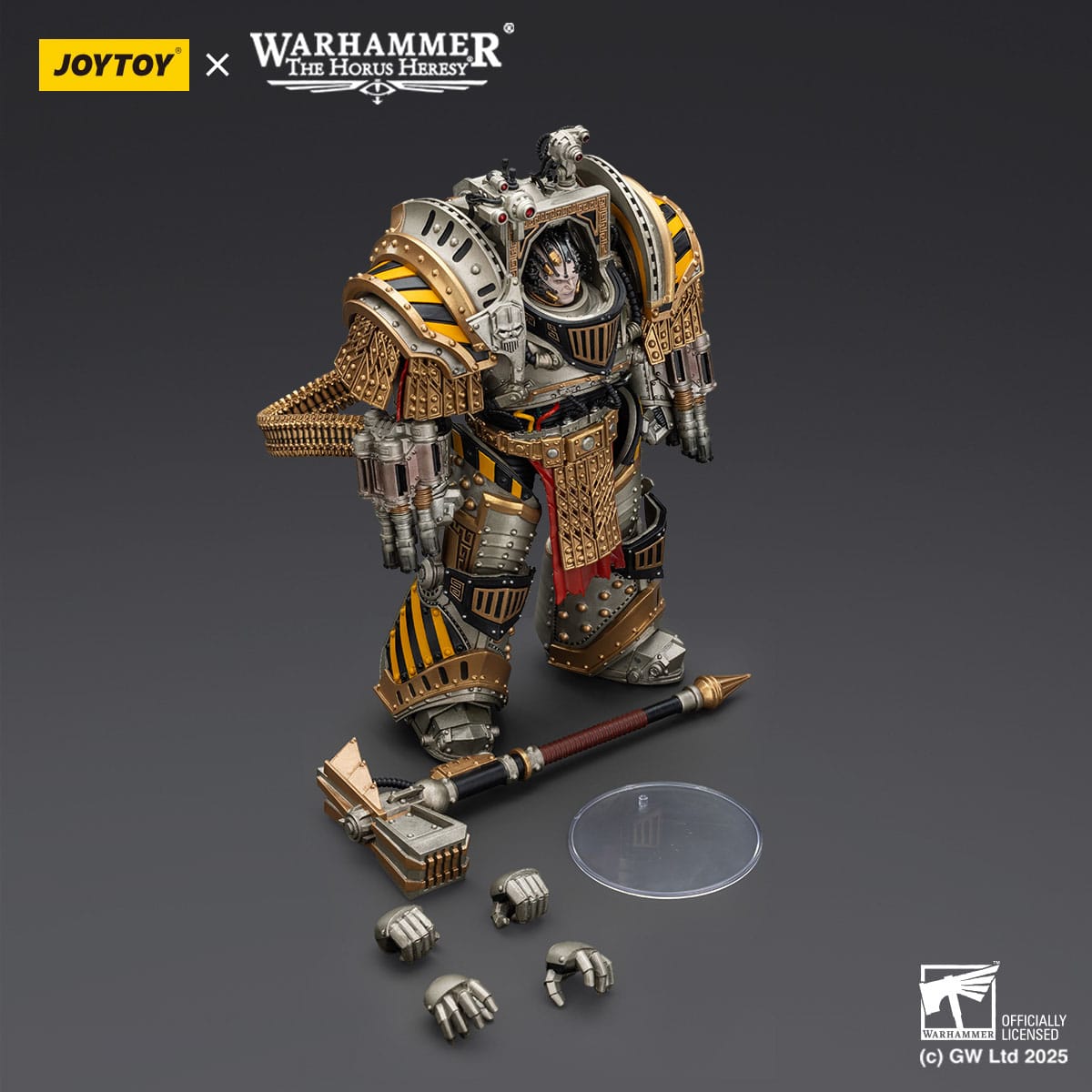 Warhammer 40k: Iron Warriors Perturabo Primarch of the lVth Legion (The Horus Heresy)-Actionfiguren-JoyToy-Mighty Underground