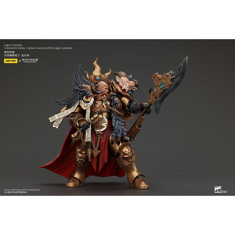 Warhammer 40k: Legio Custodes Constantin Valdor Captain-General of the Legio Custodes (The Horus Heresy)-Actionfiguren-JoyToy-Mighty Underground