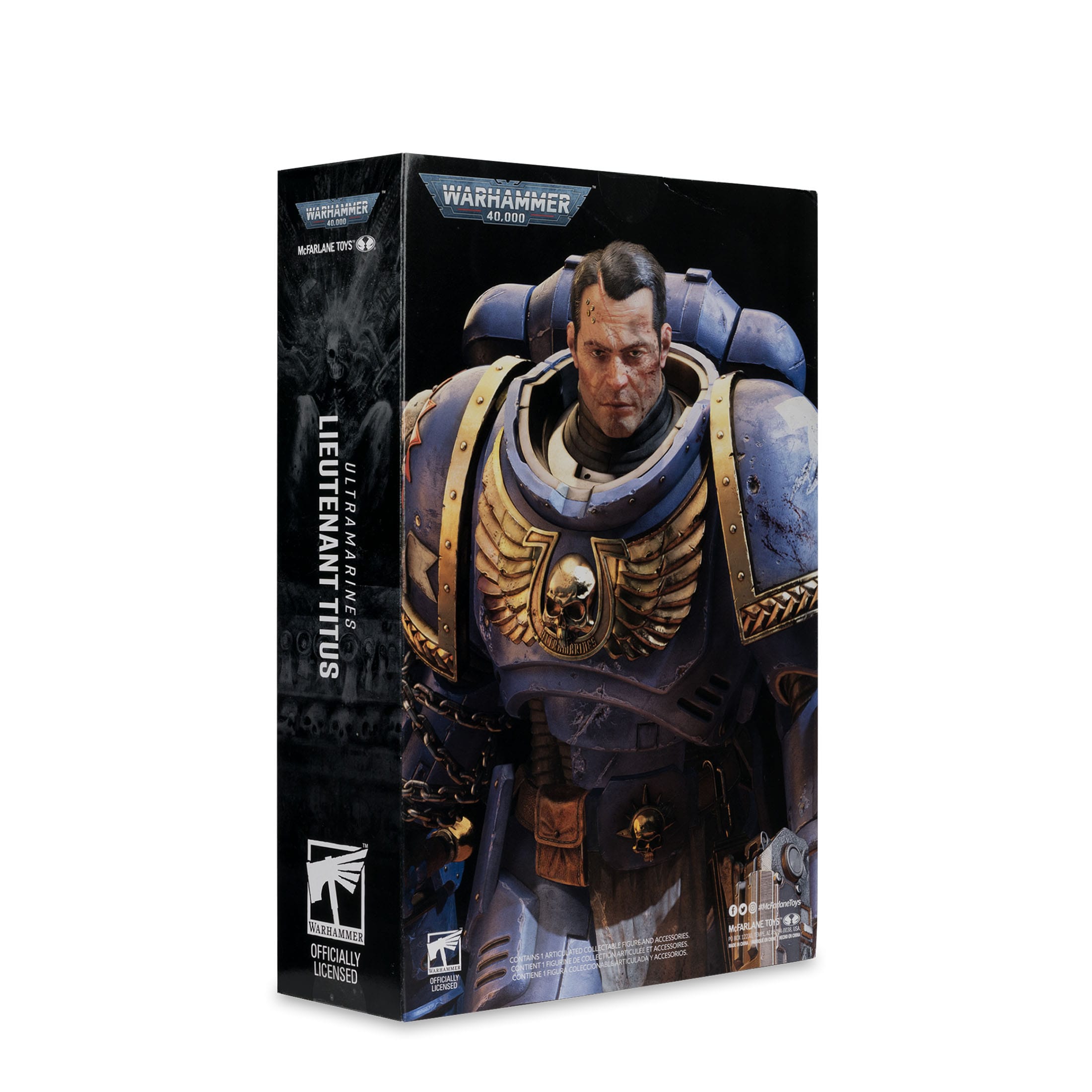 Warhammer 40k: Lieutenant Titus (Space Marine II)-Actionfiguren-McFarlane Toys-Mighty Underground