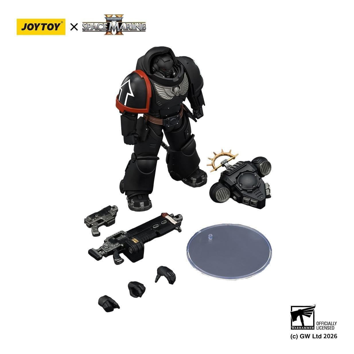 Warhammer 40k: Raven Guard Heavy Intercessor (Game Edition, Spacemarine 2)-Actionfiguren-JoyToy-Mighty Underground