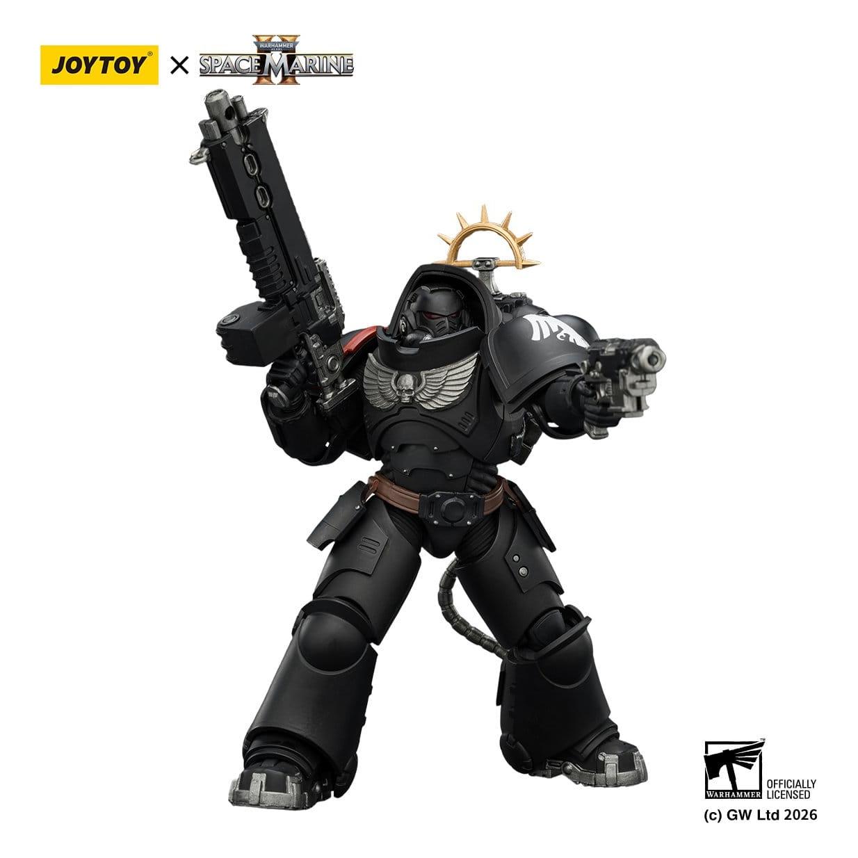 Warhammer 40k: Raven Guard Heavy Intercessor (Game Edition, Spacemarine 2)-Actionfiguren-JoyToy-Mighty Underground
