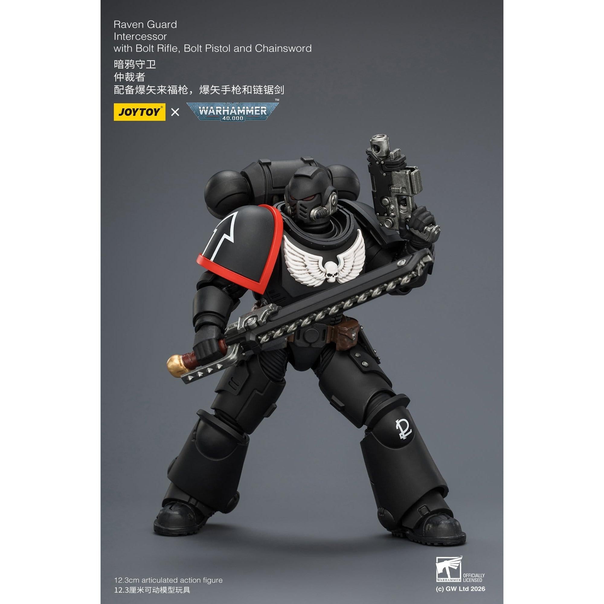 Warhammer 40k: Raven Guard Intercessor-Actionfiguren-JoyToy-Mighty Underground