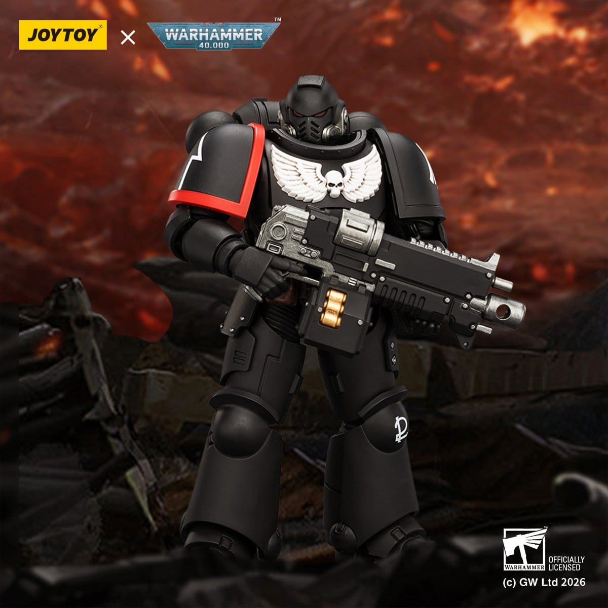 Warhammer 40k: Raven Guard Intercessor-Actionfiguren-JoyToy-Mighty Underground