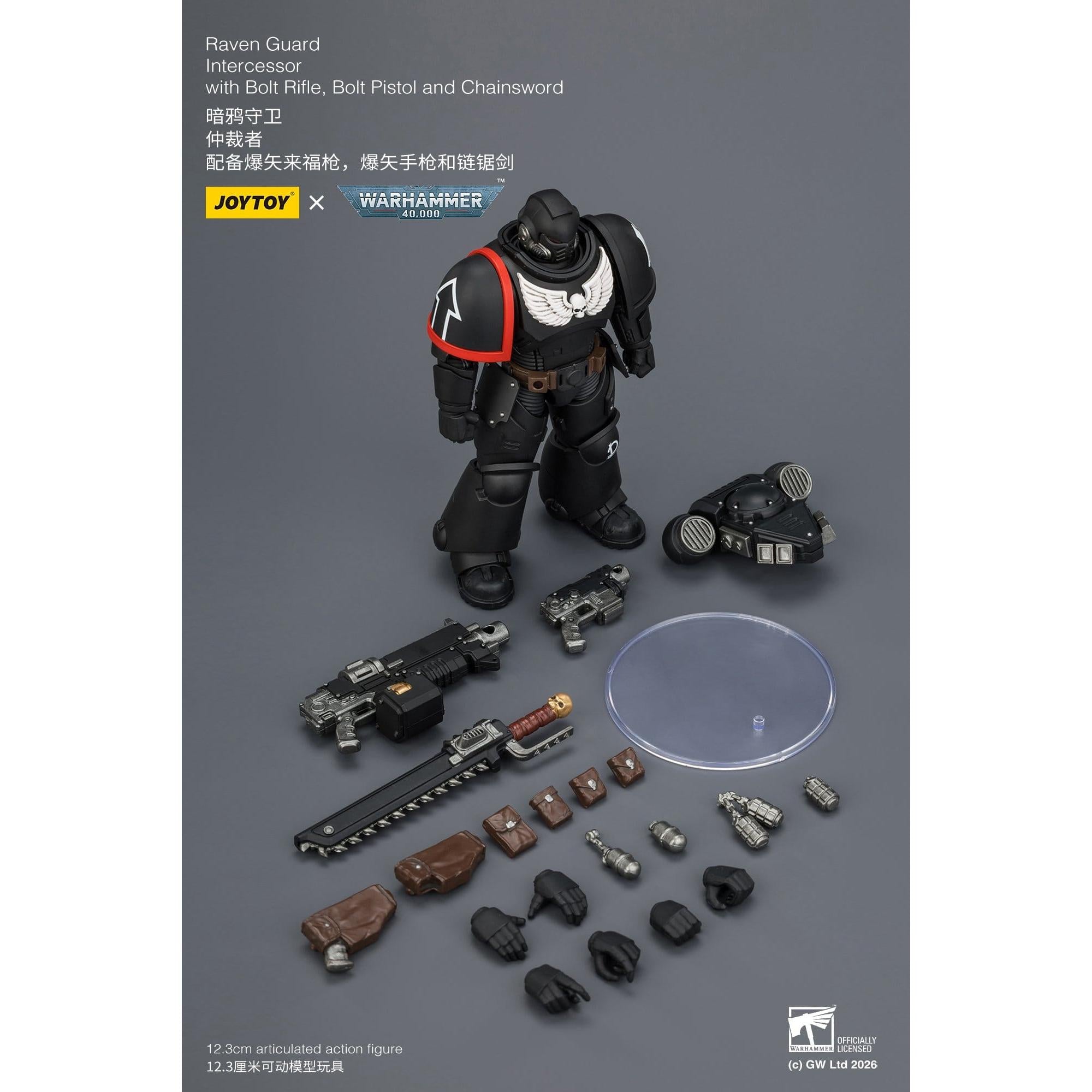 Warhammer 40k: Raven Guard Intercessor-Actionfiguren-JoyToy-Mighty Underground