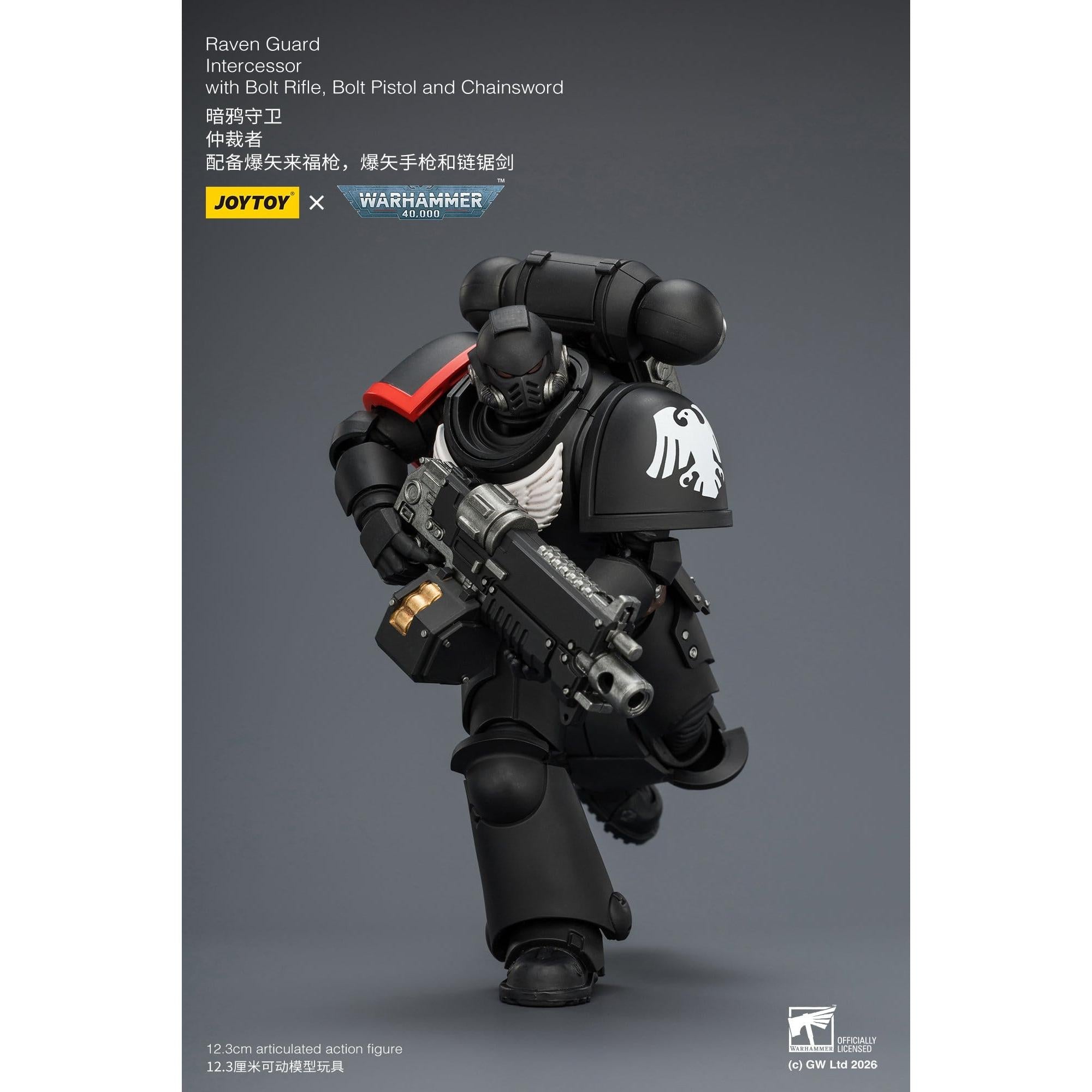 Warhammer 40k: Raven Guard Intercessor-Actionfiguren-JoyToy-Mighty Underground