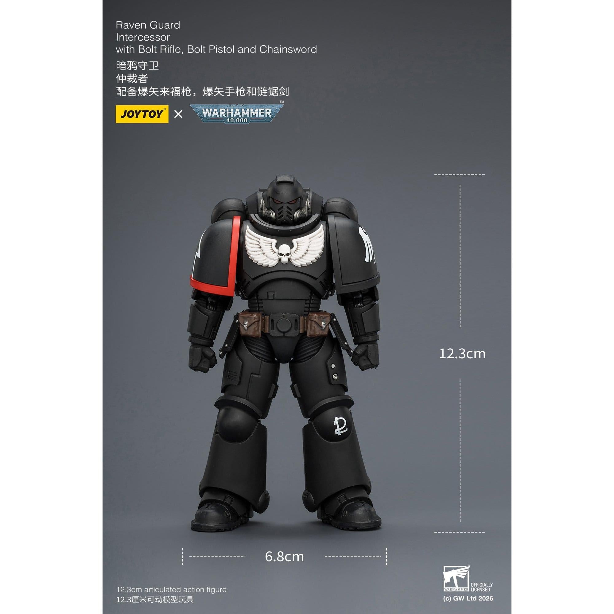 Warhammer 40k: Raven Guard Intercessor-Actionfiguren-JoyToy-Mighty Underground