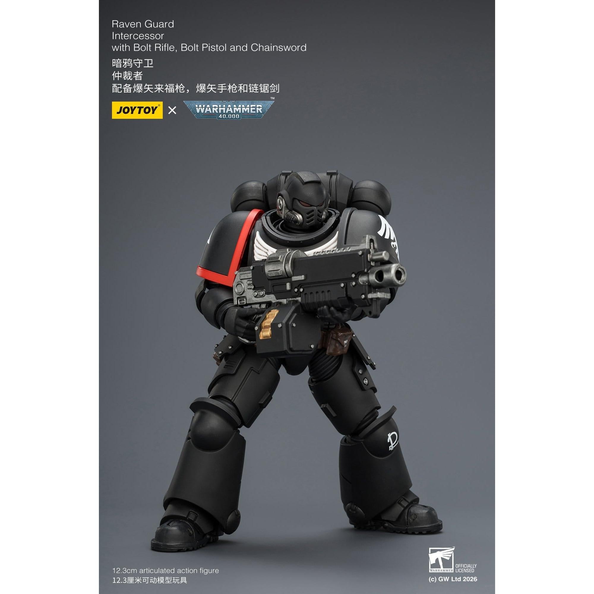 Warhammer 40k: Raven Guard Intercessor-Actionfiguren-JoyToy-Mighty Underground