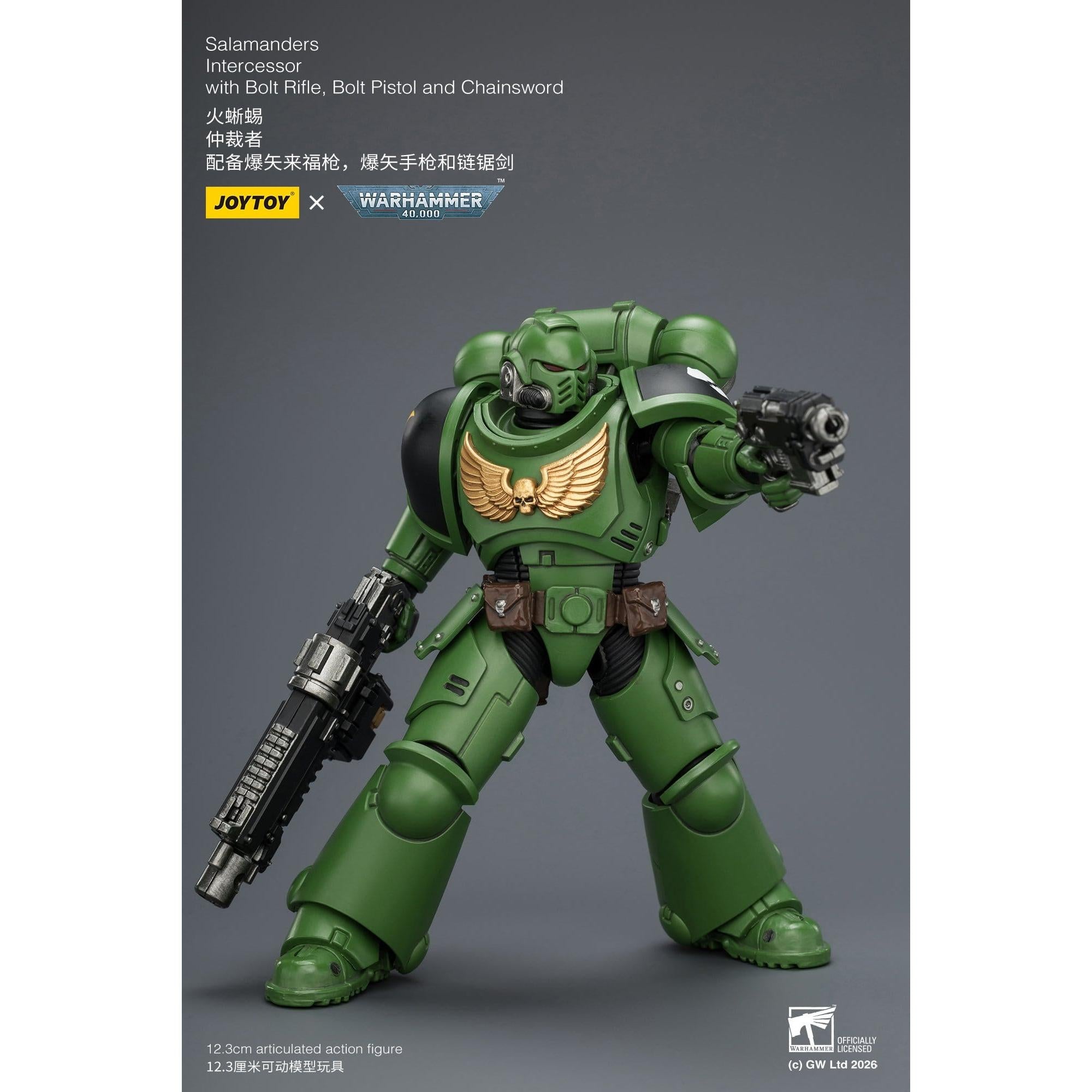 Warhammer 40k: Salamanders Intercessor-Actionfiguren-JoyToy-Mighty Underground