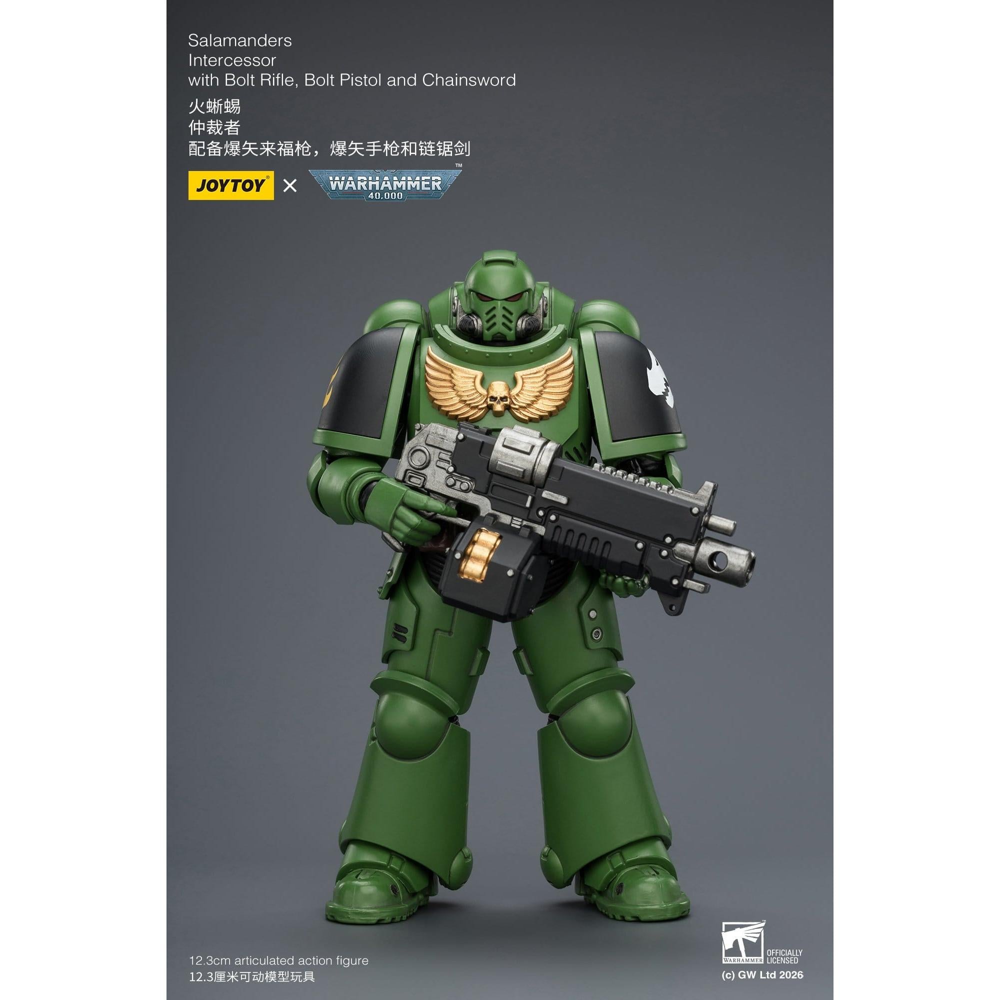 Warhammer 40k: Salamanders Intercessor-Actionfiguren-JoyToy-Mighty Underground