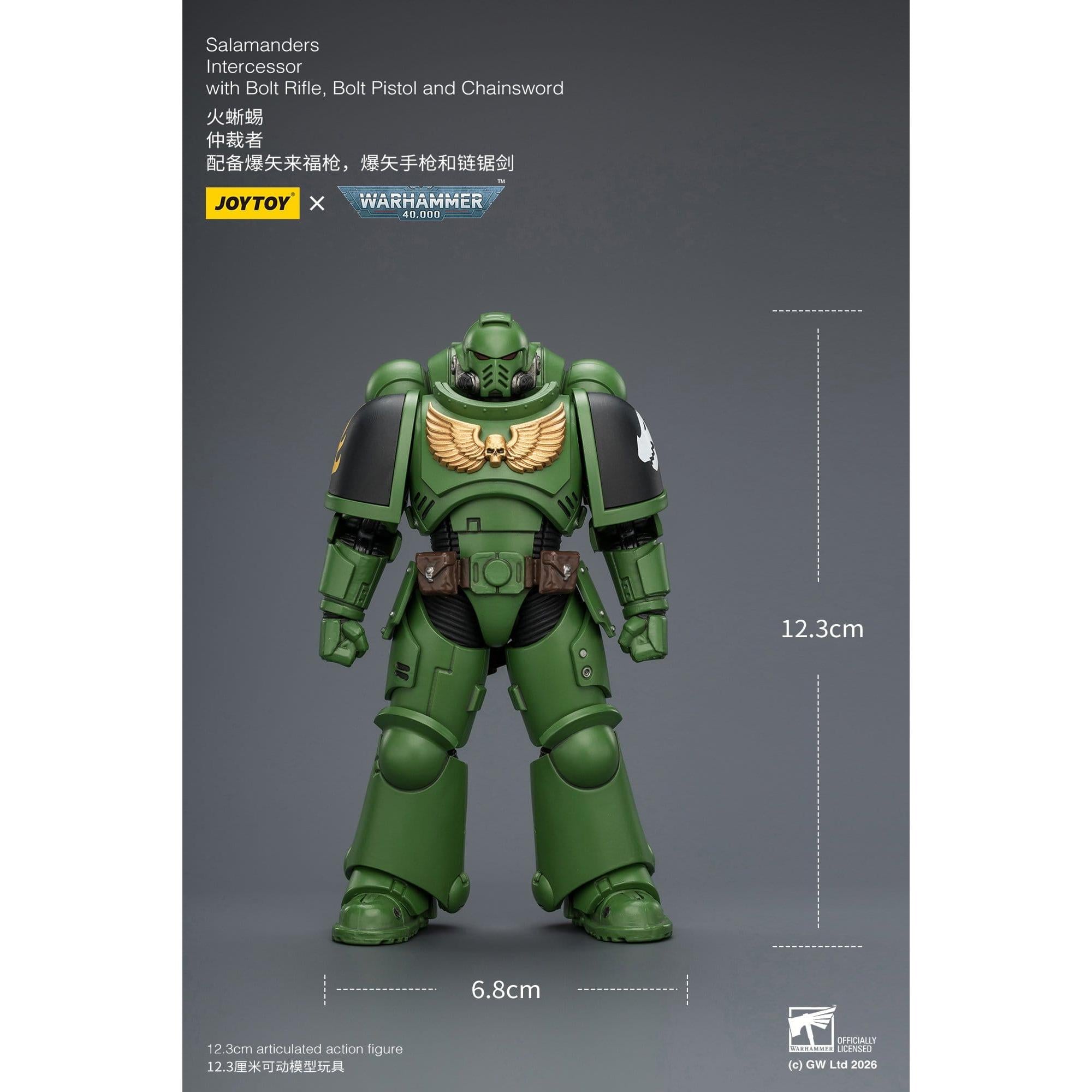Warhammer 40k: Salamanders Intercessor-Actionfiguren-JoyToy-Mighty Underground