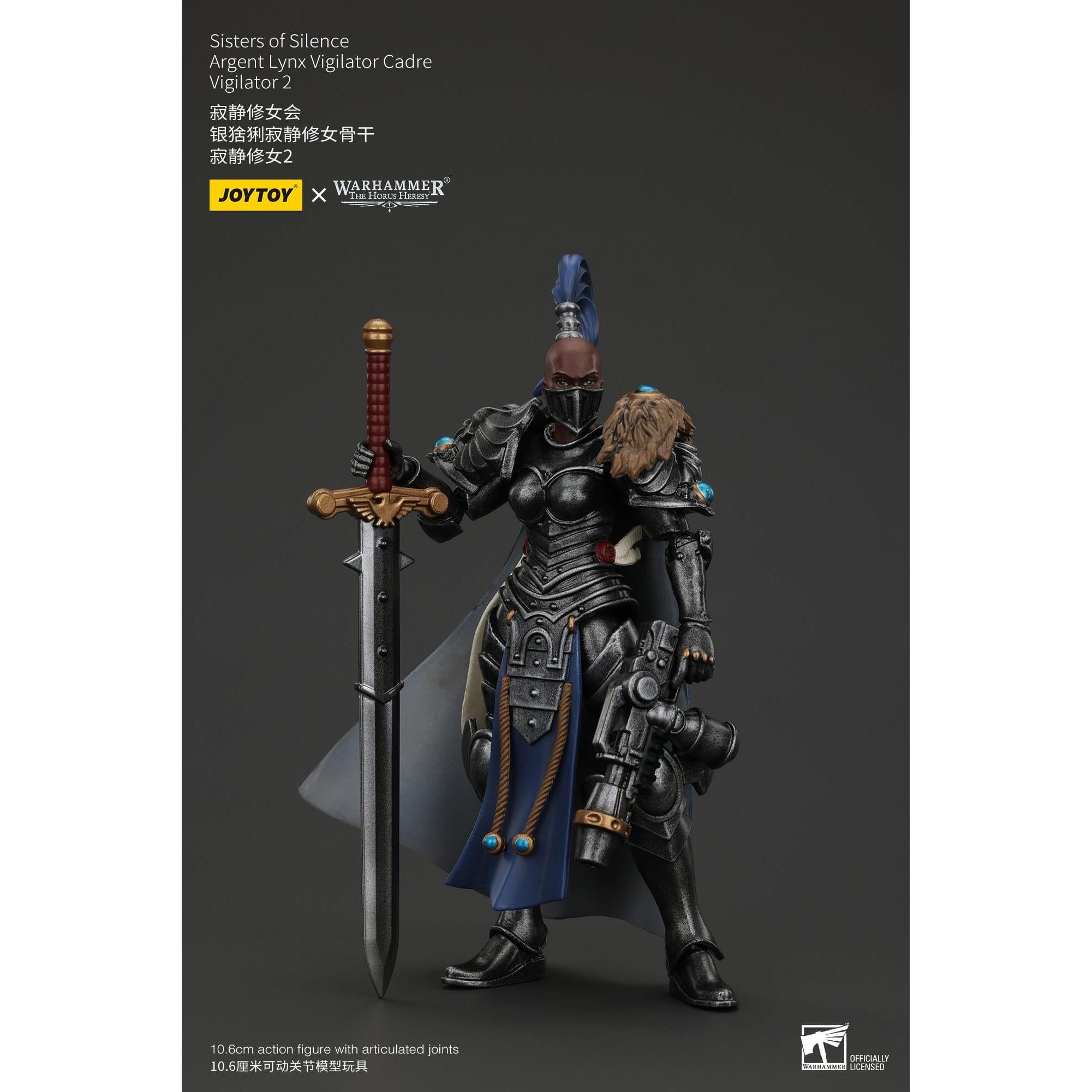 Warhammer 40k: Sisters of Silence Argent Lynx Vigilator Cadre Vigilator 2 (The Horus Heresy)-Actionfiguren-JoyToy-Mighty Underground