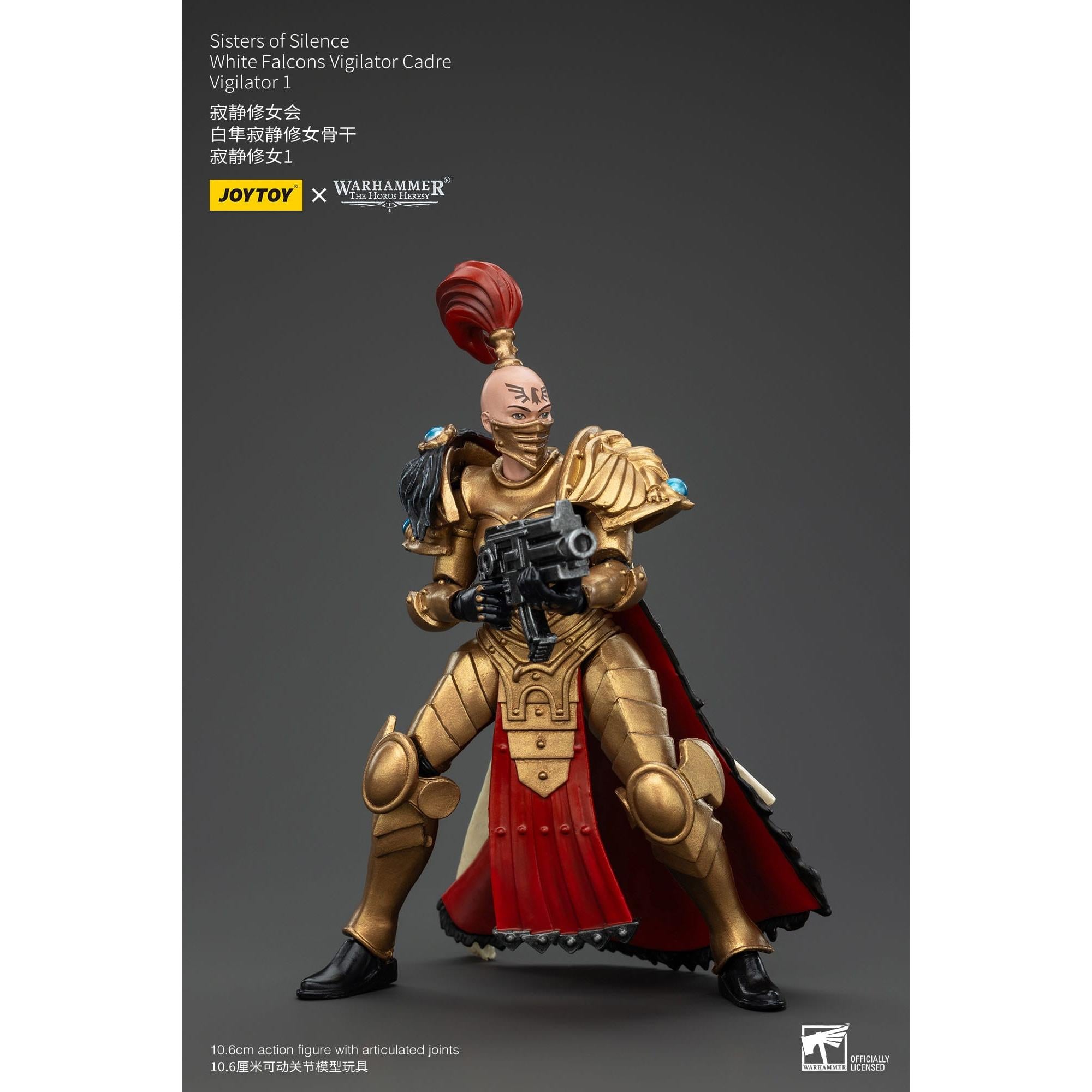 Warhammer 40k: Sisters of Silence White Falcons Vigilator Cadre Vigilator 1 (The Horus Heresy)-Actionfiguren-JoyToy-Mighty Underground