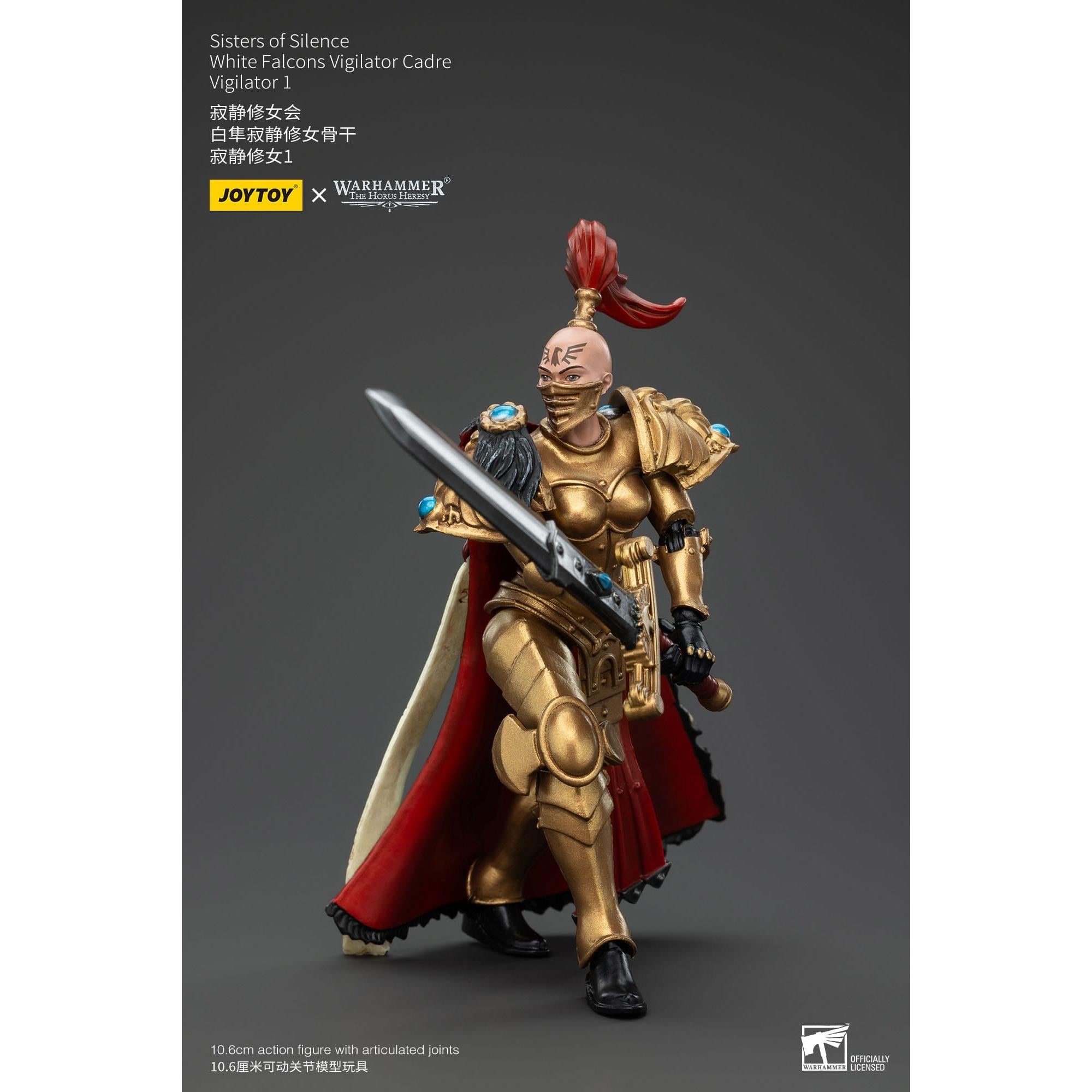 Warhammer 40k: Sisters of Silence White Falcons Vigilator Cadre Vigilator 1 (The Horus Heresy)-Actionfiguren-JoyToy-Mighty Underground