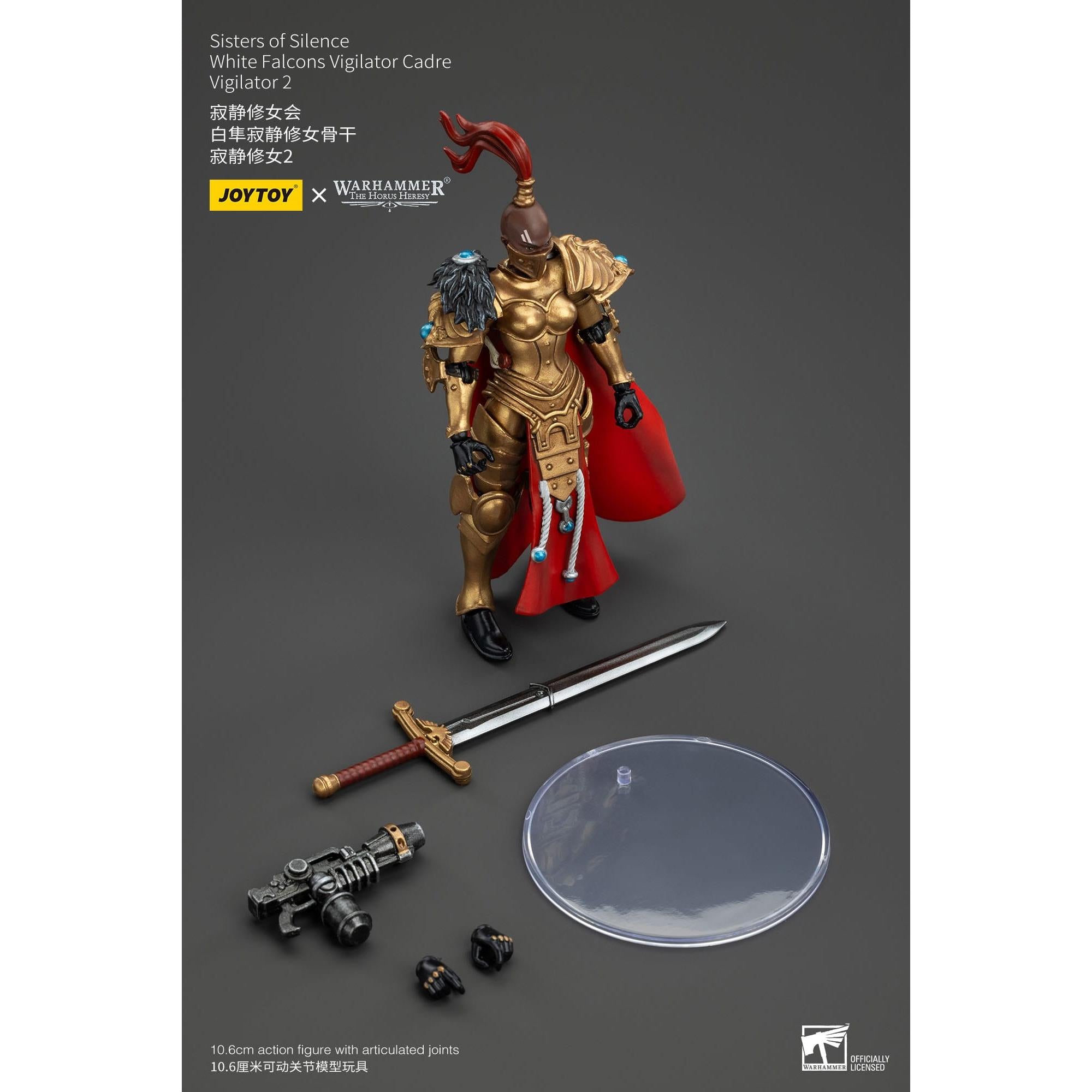 Warhammer 40k: Sisters of Silence White Falcons Vigilator Cadre Vigilator 2 (The Horus Heresy)-Actionfiguren-JoyToy-Mighty Underground