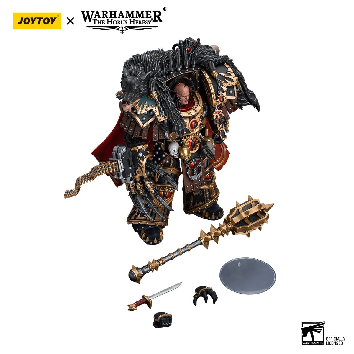 Warhammer 40k: Sons of Horus Warmaster Horus Primarch of the XVlth Legion - 12 cm (The Horus Heresy)-Actionfiguren-JoyToy-Mighty Underground