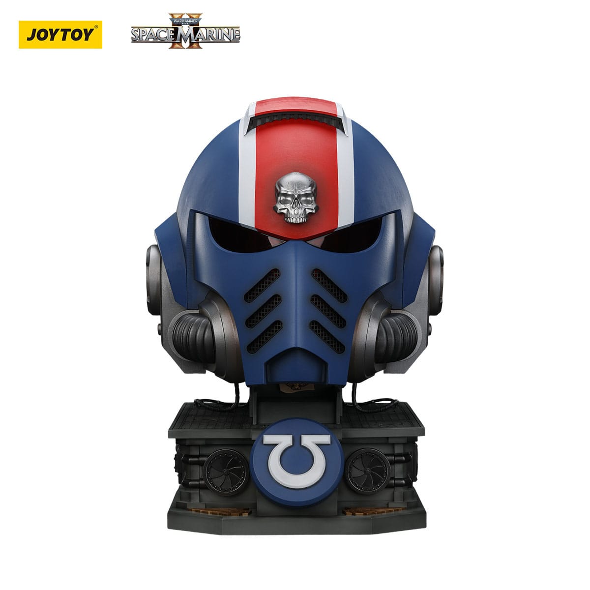 Warhammer 40k: Space Marine 2 Ultramarines Lieutenant Titus - Replica Helmet-Actionfiguren-JoyToy-Mighty Underground