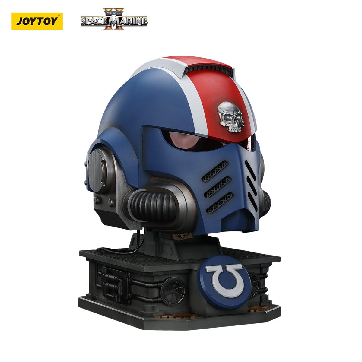 Warhammer 40k: Space Marine 2 Ultramarines Lieutenant Titus - Replica Helmet-Actionfiguren-JoyToy-Mighty Underground