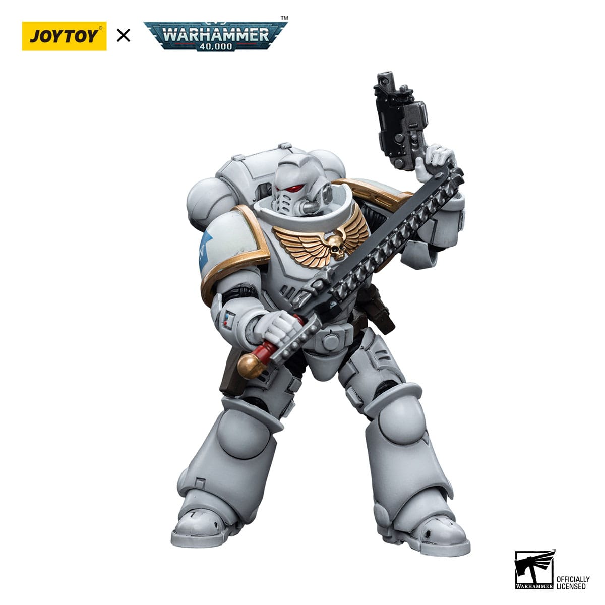 Warhammer 40k: Space Marines White Consuls Intercessors 1 - 12 cm-Actionfiguren-JoyToy-Mighty Underground