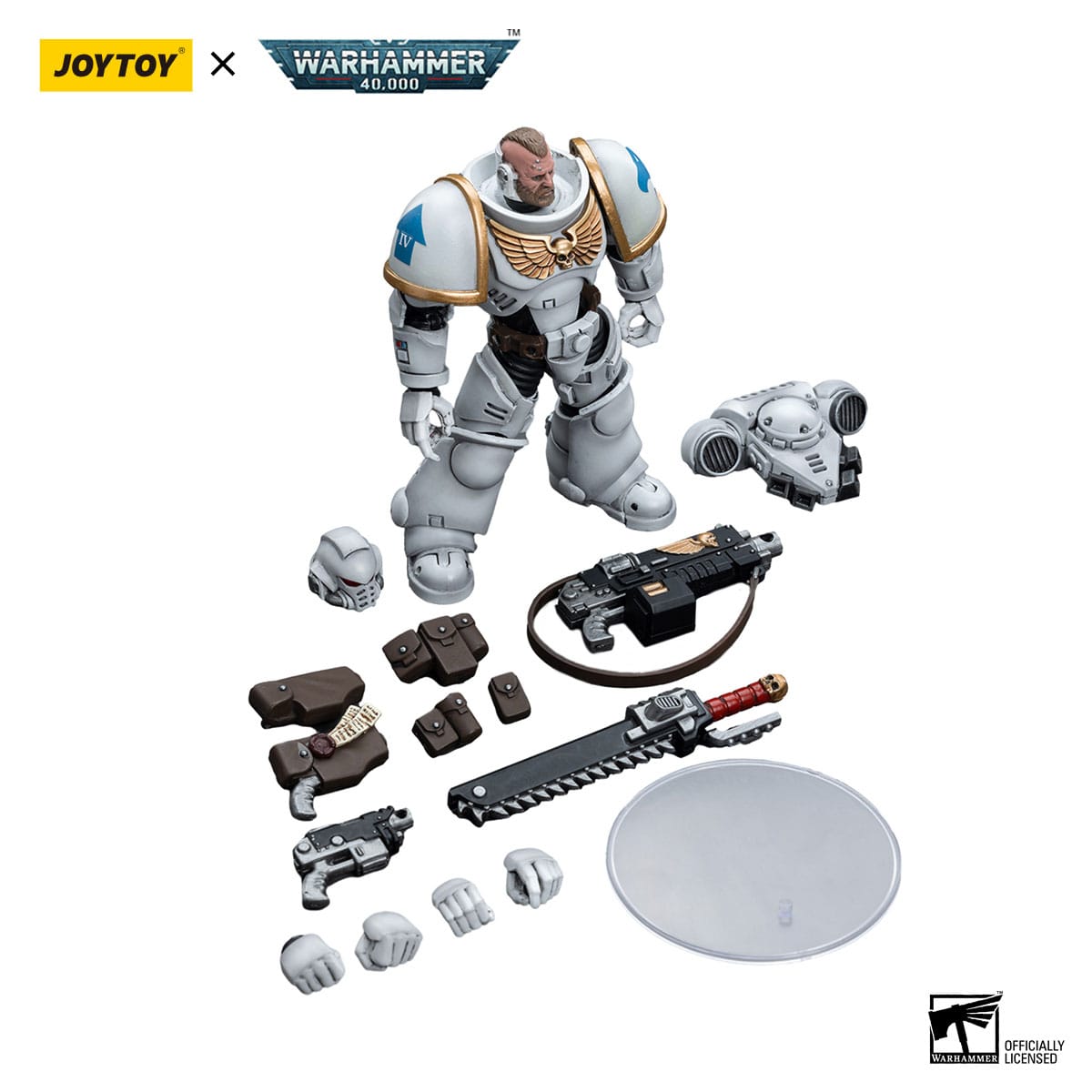 Warhammer 40k: Space Marines White Consuls Intercessors 2 - 12 cm-Actionfiguren-JoyToy-Mighty Underground