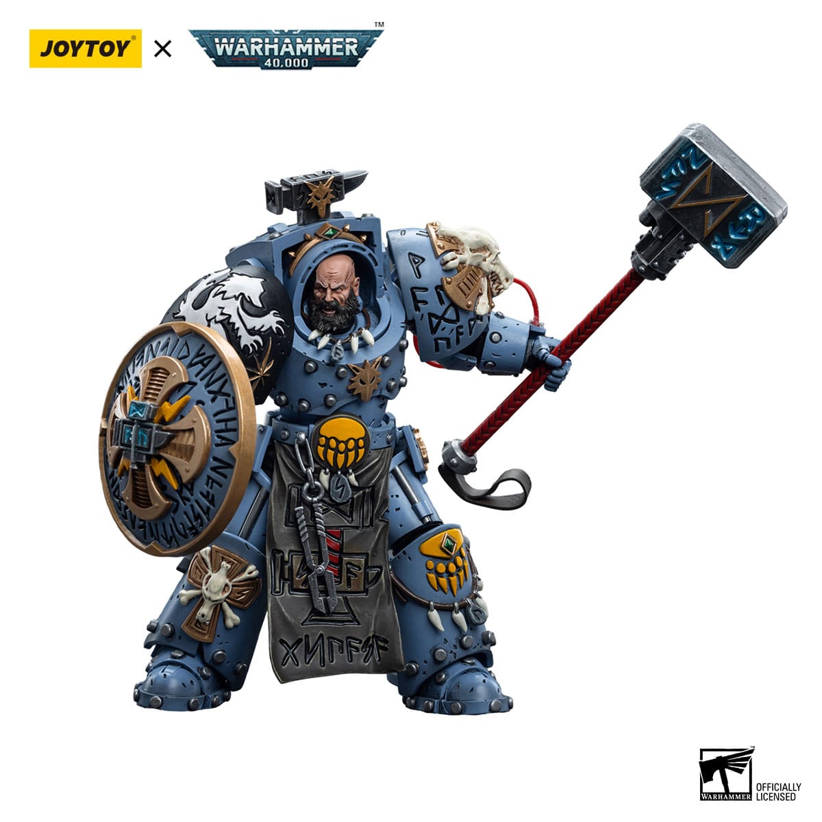 Warhammer 40k: Space Wolves Arjac Rockfist - 12 cm-Actionfiguren-JoyToy-Mighty Underground