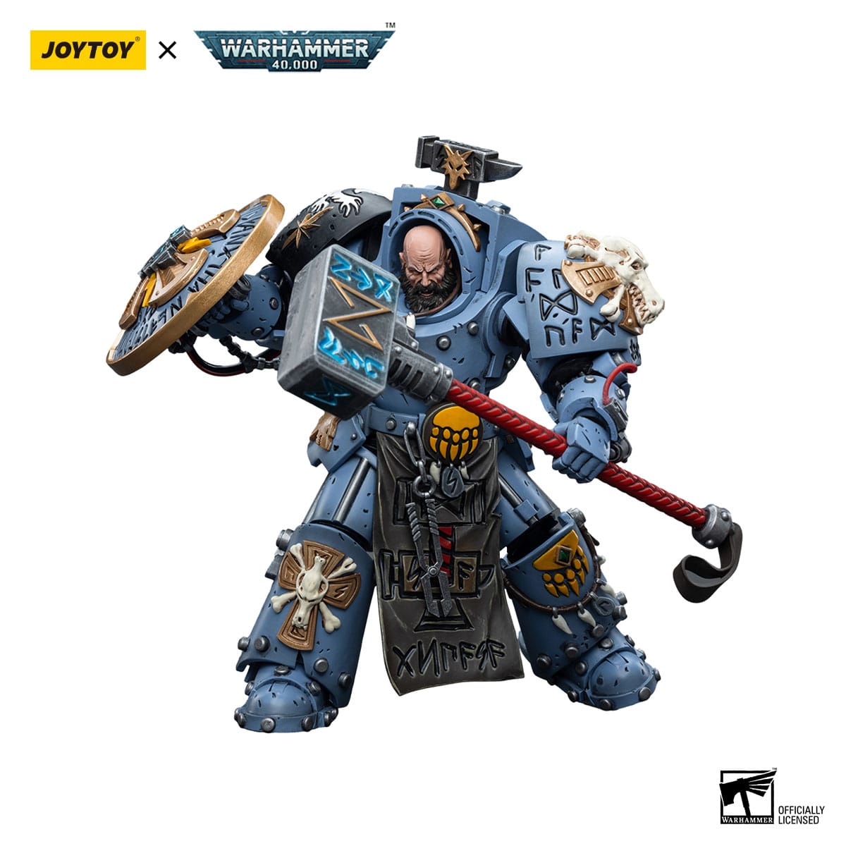 Warhammer 40k: Space Wolves Arjac Rockfist - 12 cm-Actionfiguren-JoyToy-Mighty Underground