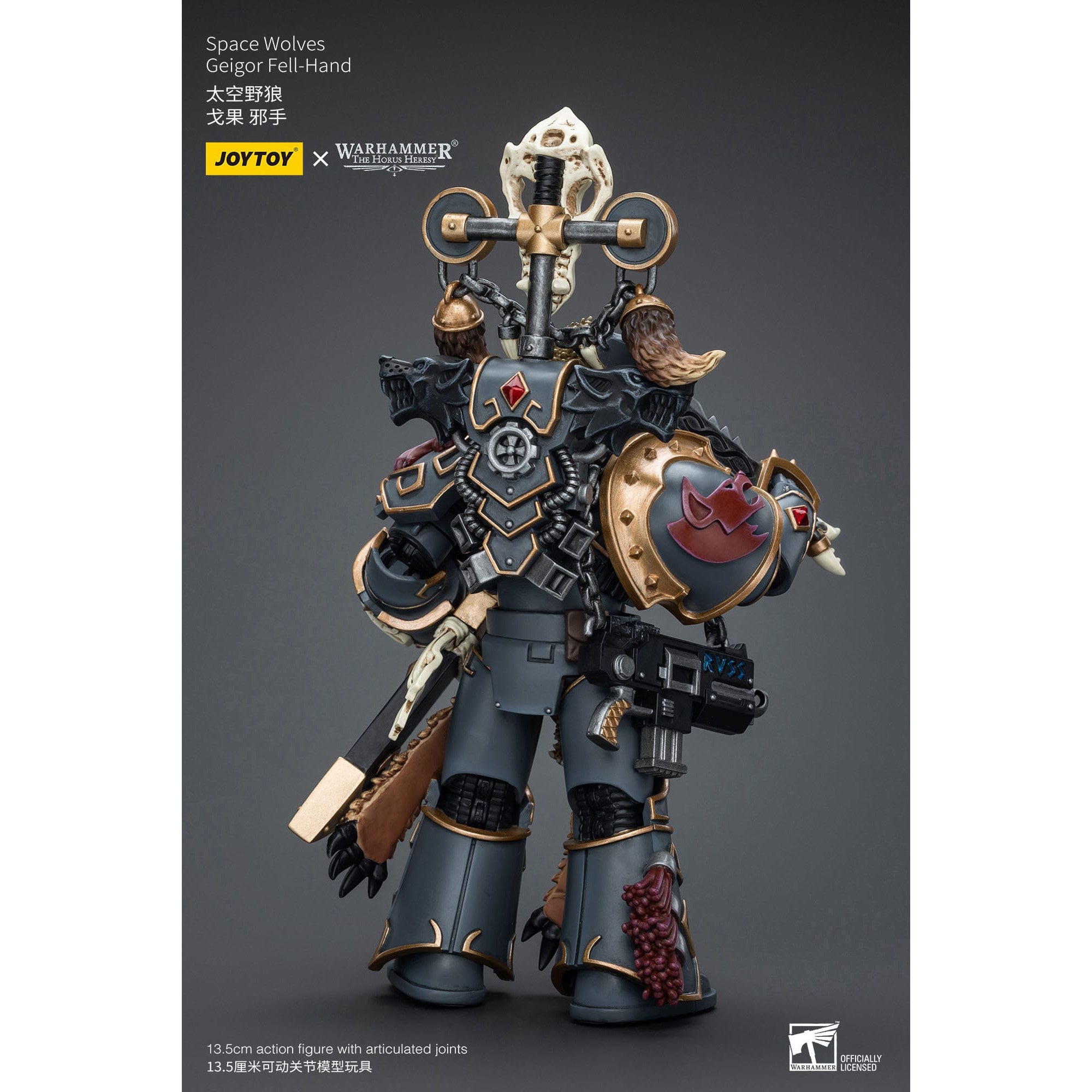 Warhammer 40k: Space Wolves Geigor Fell-Hand - 12 cm (The Horus Heresy)-Actionfiguren-JoyToy-Mighty Underground