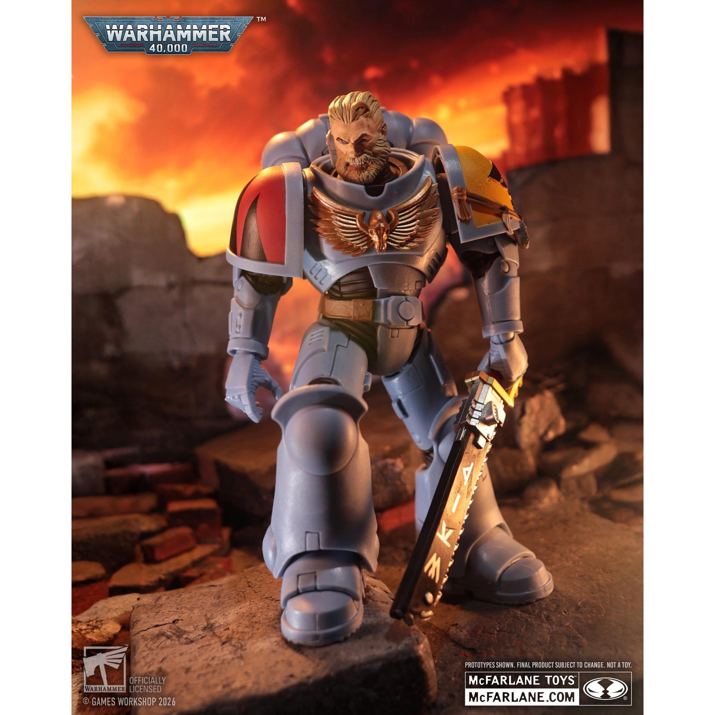 Warhammer 40k: Space Wolves Grey Hunter-Actionfiguren-McFarlane Toys-Mighty Underground