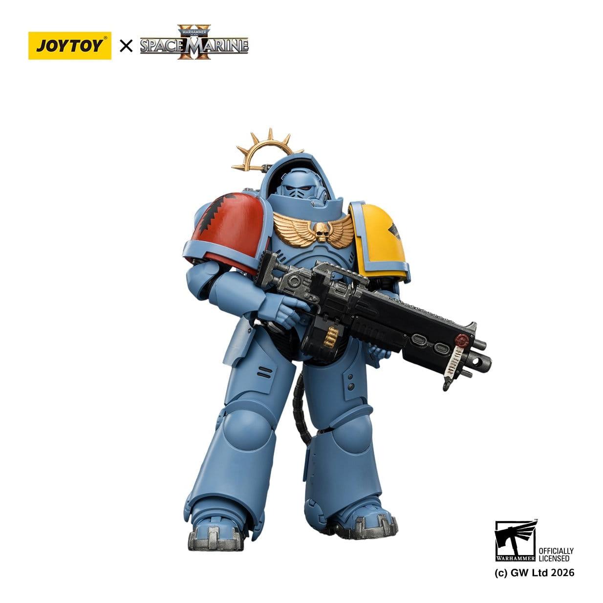 Warhammer 40k: Space Wolves Heavy Intercessor (Game Edition, Spacemarine 2)-Actionfiguren-JoyToy-Mighty Underground