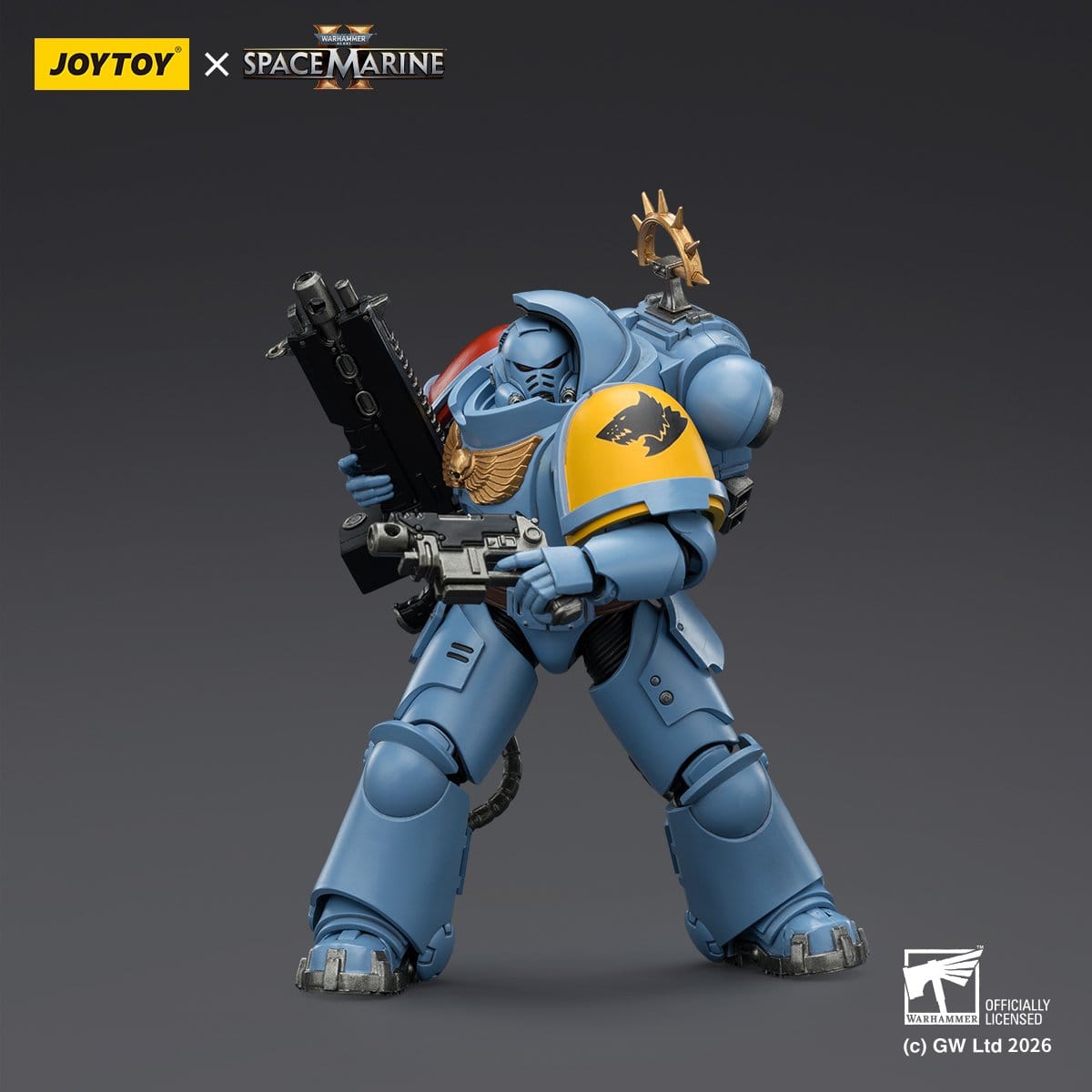 Warhammer 40k: Space Wolves Heavy Intercessor (Game Edition, Spacemarine 2)-Actionfiguren-JoyToy-Mighty Underground
