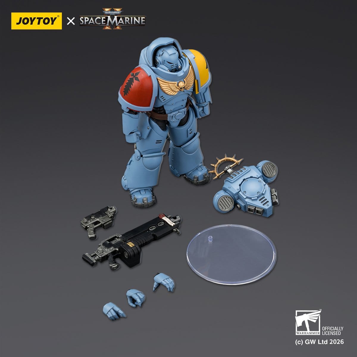 Warhammer 40k: Space Wolves Heavy Intercessor (Game Edition, Spacemarine 2)-Actionfiguren-JoyToy-Mighty Underground