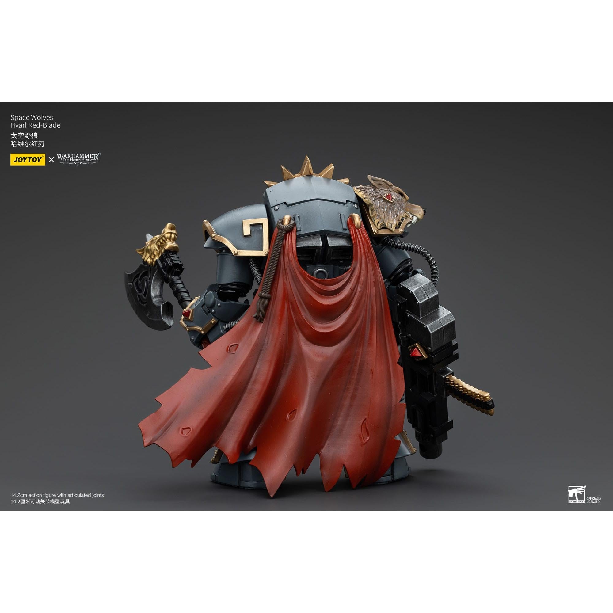 Warhammer 40k: Space Wolves Hvarl Red-Blade (The Horus Heresy)-Actionfiguren-JoyToy-Mighty Underground