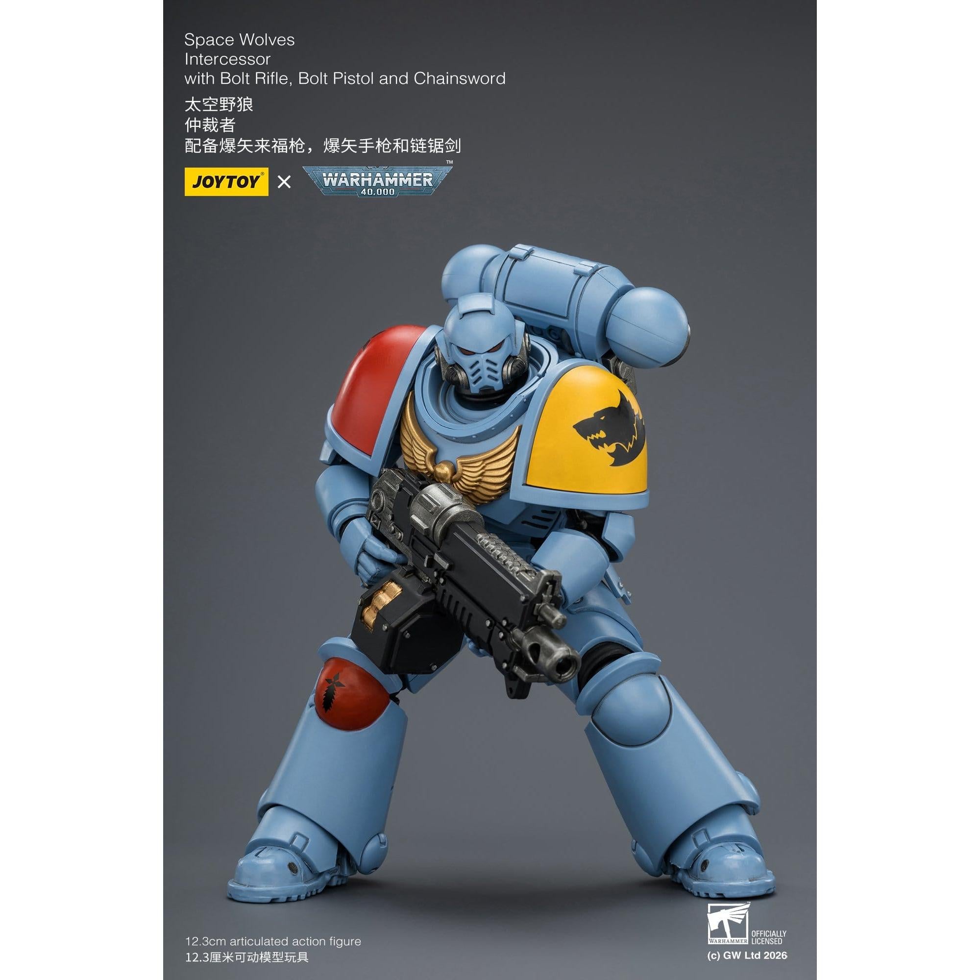 Warhammer 40k: Space Wolves Intercessor-Actionfiguren-JoyToy-Mighty Underground