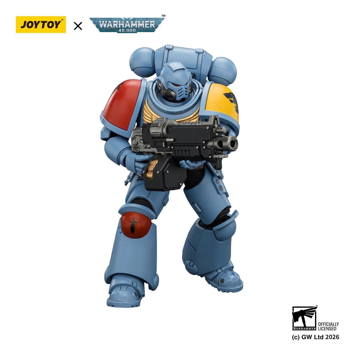 Warhammer 40k: Space Wolves Intercessor-Actionfiguren-JoyToy-Mighty Underground