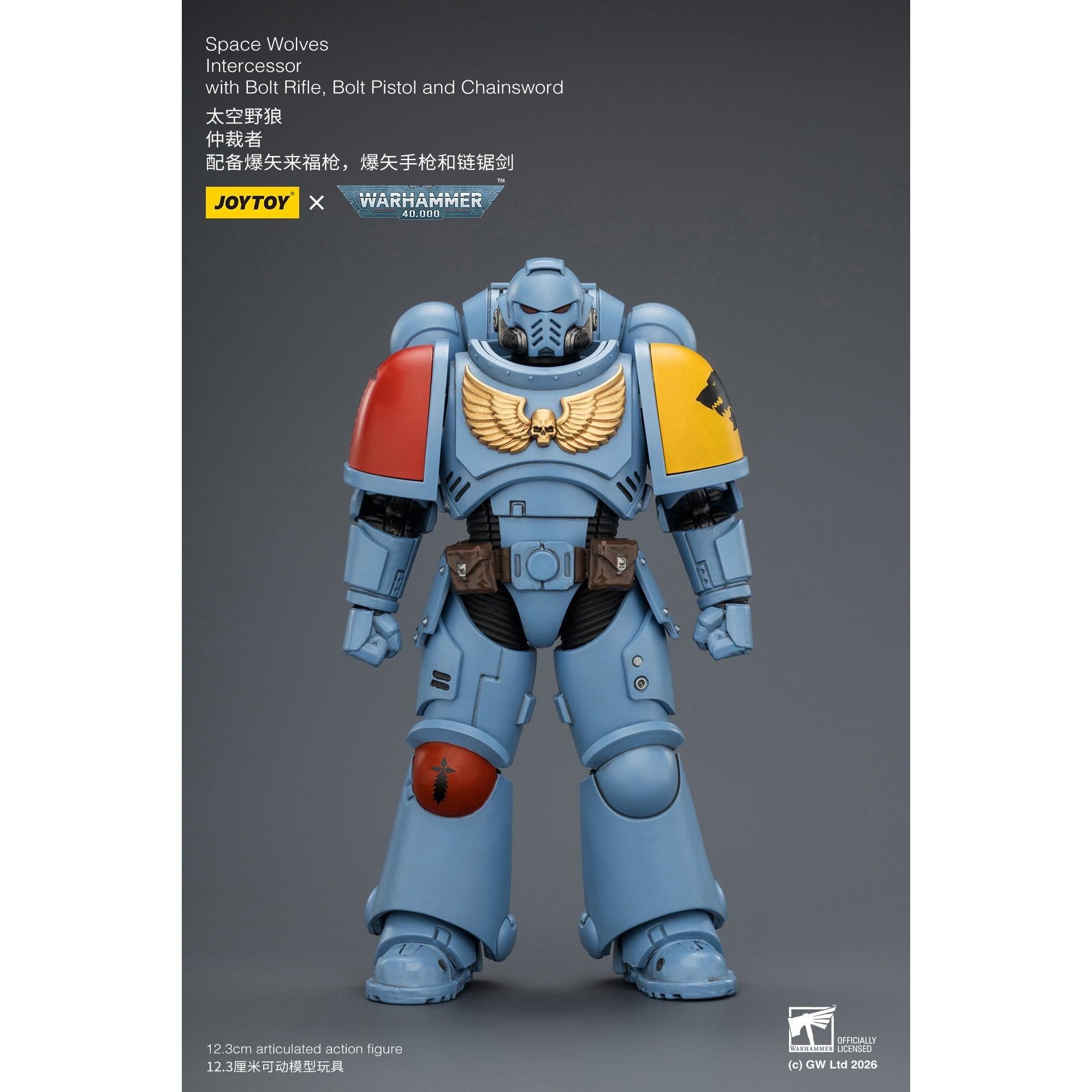 Warhammer 40k: Space Wolves Intercessor-Actionfiguren-JoyToy-Mighty Underground