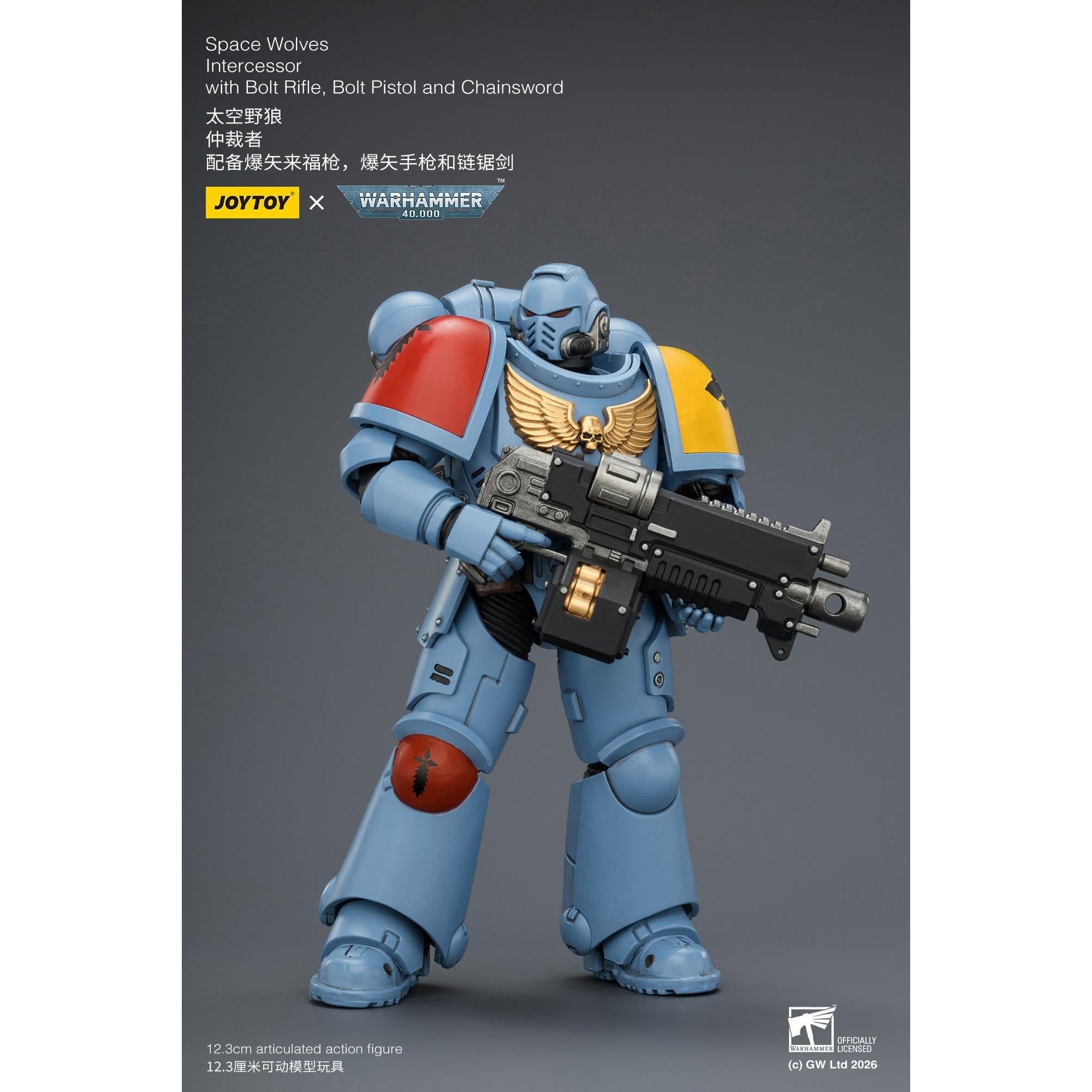 Warhammer 40k: Space Wolves Intercessor-Actionfiguren-JoyToy-Mighty Underground