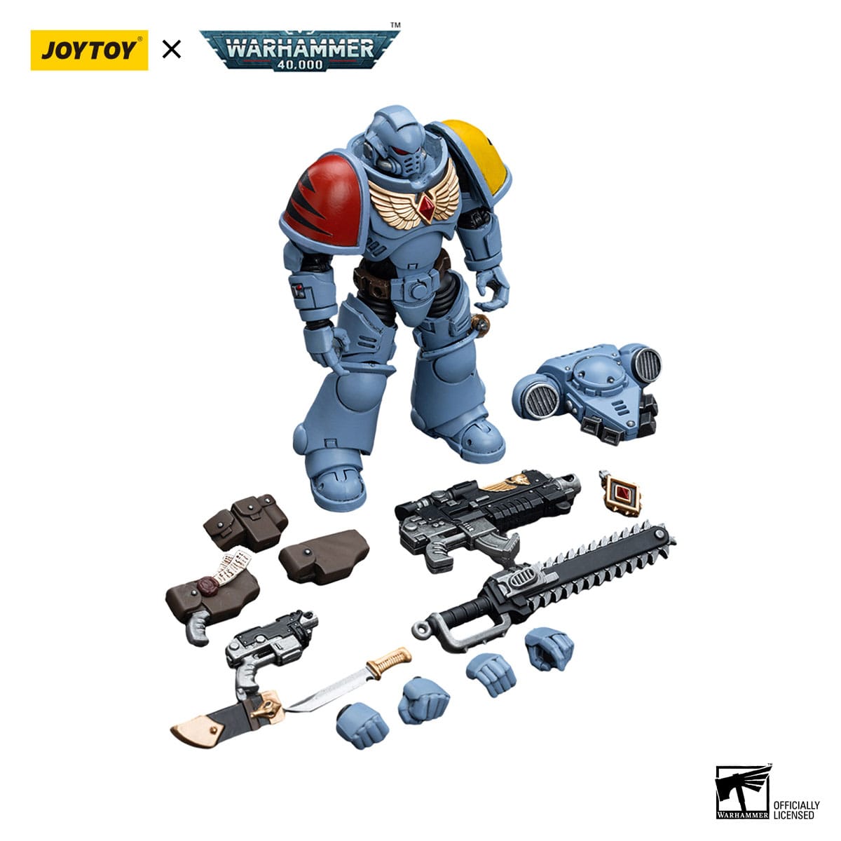Warhammer 40k: Space Wolves Intercessors - 12 cm-Actionfiguren-JoyToy-Mighty Underground