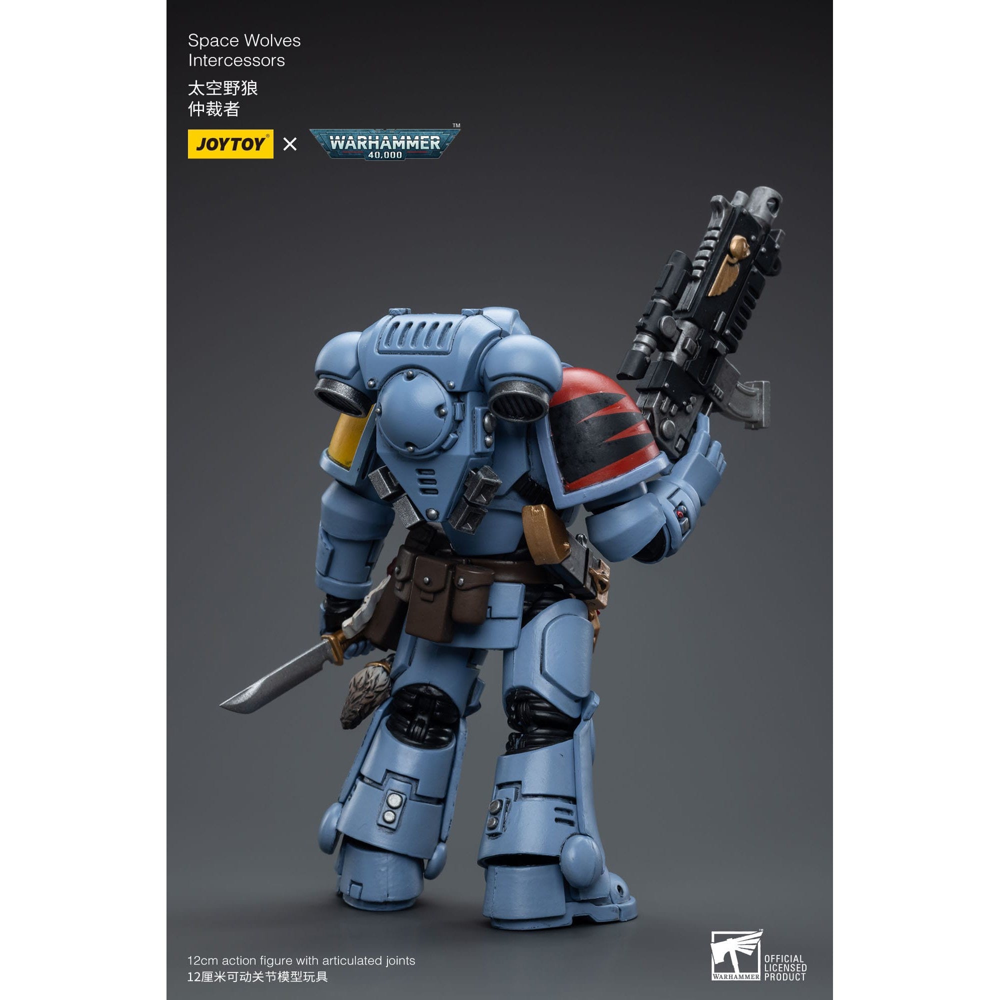 Warhammer 40k: Space Wolves Intercessors - 12 cm-Actionfiguren-JoyToy-Mighty Underground