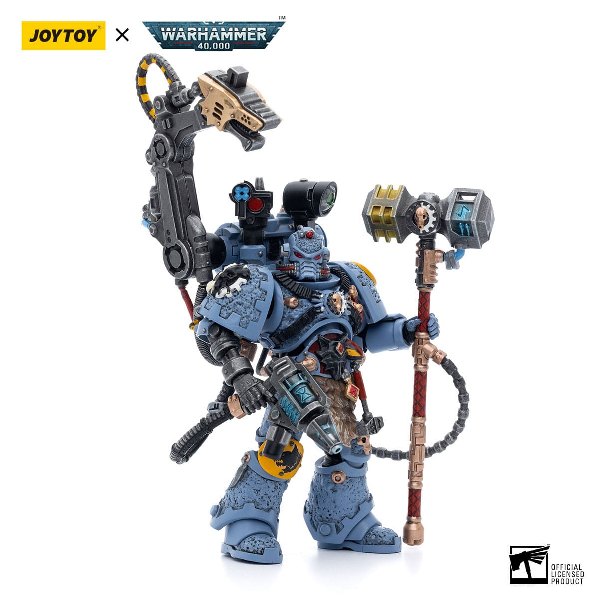 Warhammer 40k: Space Wolves Iron Priest Jorin Fellhammer - 12 cm-Actionfiguren-JoyToy-Mighty Underground