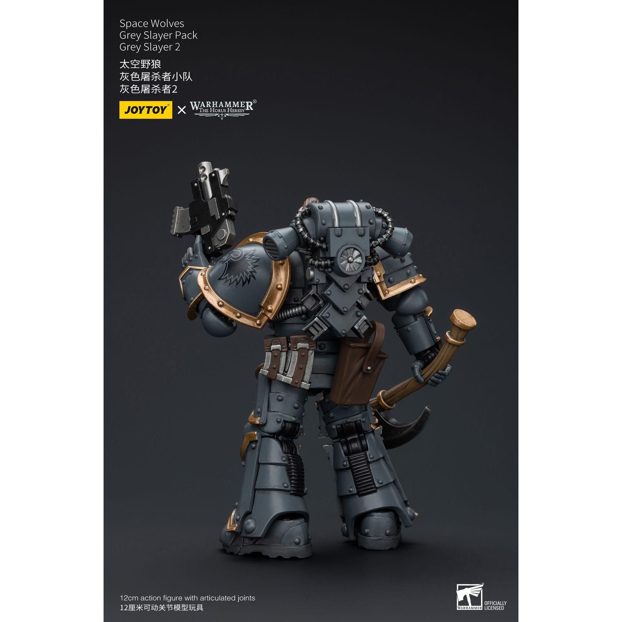 Warhammer 40k: Space Wolves Legion Grey Slayer Pack Grey Slayer 2 (The Horus Heresy)-Actionfiguren-JoyToy-Mighty Underground