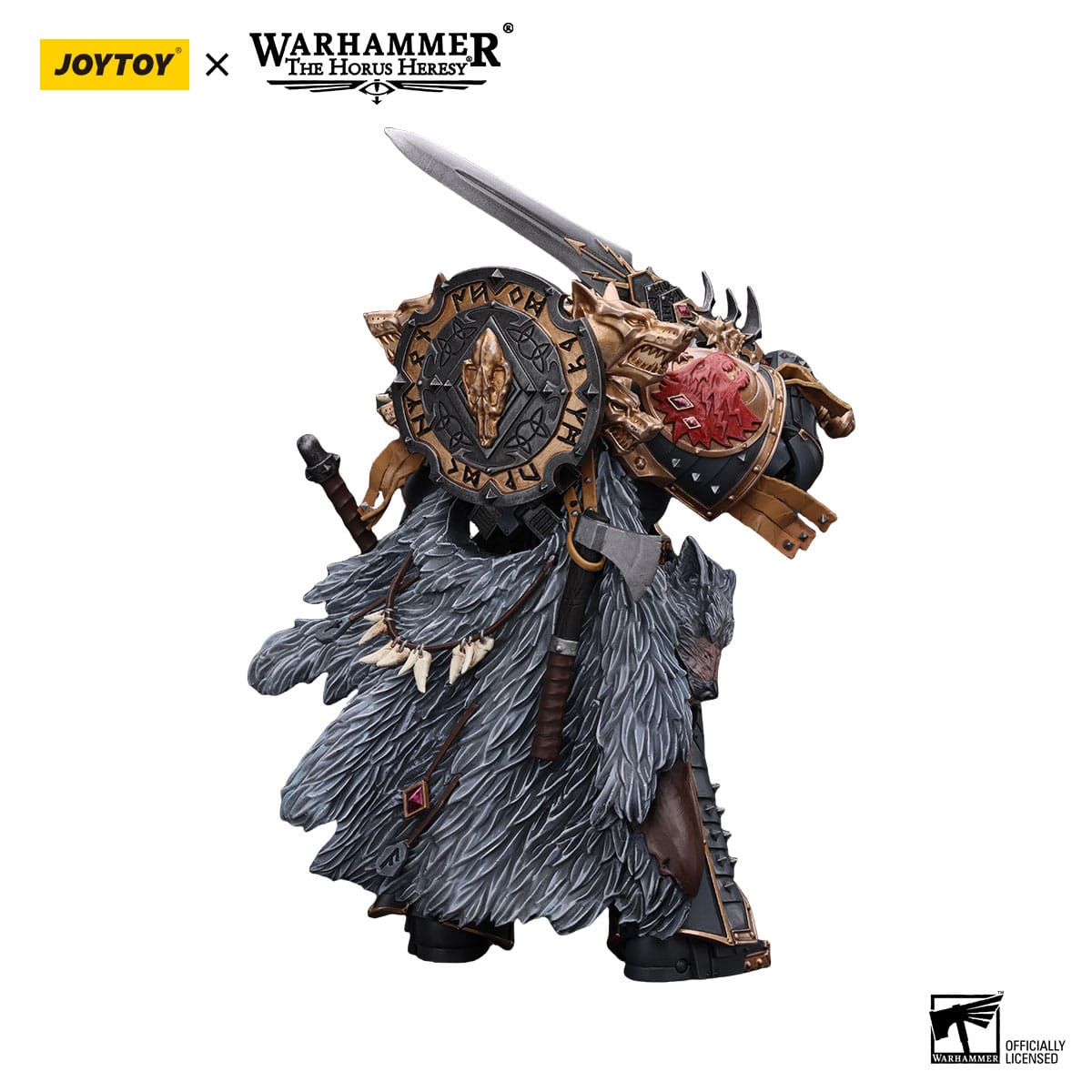 Warhammer 40k: Space Wolves Leman Russ Primarch of the VIth Legion (The Horus Heresy)-Actionfiguren-JoyToy-Mighty Underground