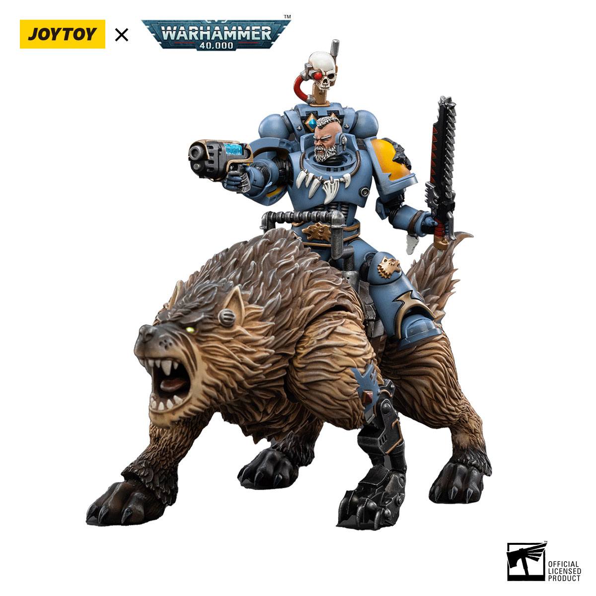 Warhammer 40k: Space Wolves Thunderwolf Cavalry Bjane - 12 cm-Actionfiguren-JoyToy-Mighty Underground