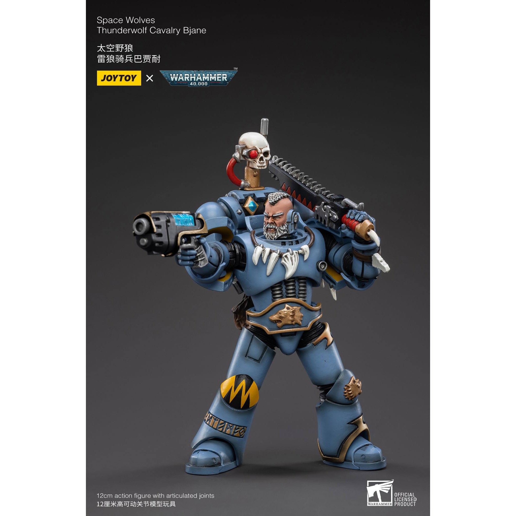 Warhammer 40k: Space Wolves Thunderwolf Cavalry Bjane - 12 cm-Actionfiguren-JoyToy-Mighty Underground